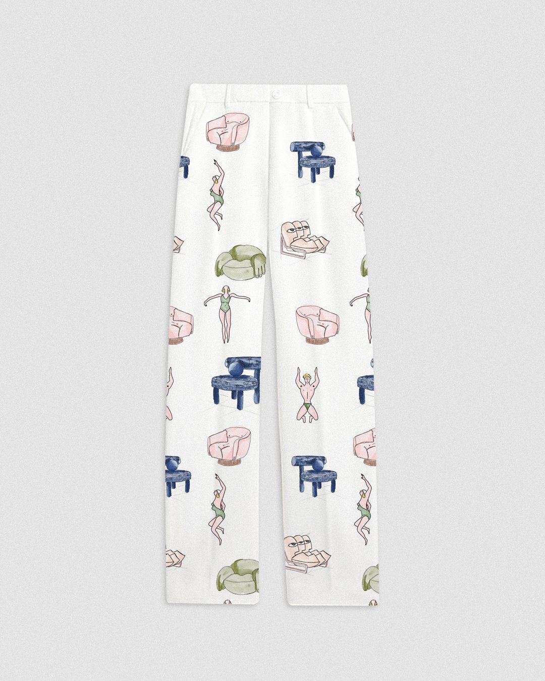 Le Gaetano Pants Woman - .MAISON LES ÉNERVÉS | Prêt-à-porter | Official online store