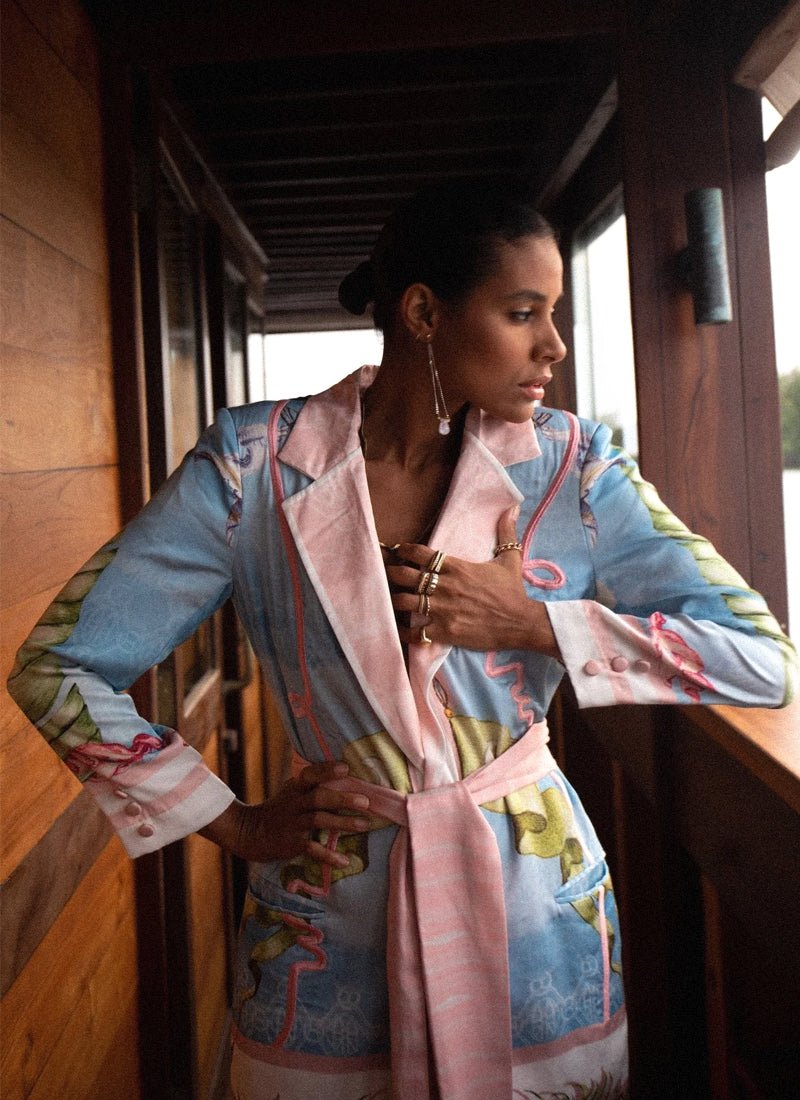 Raja Ampat Blazer - .MAISON LES ÉNERVÉS | Prêt - à - porter | Official online store