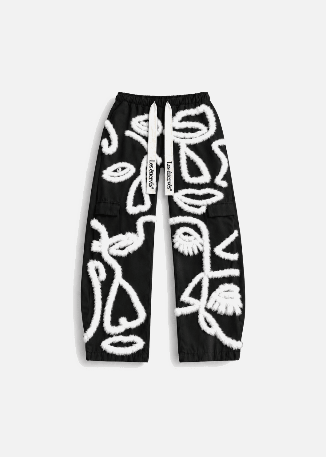 Siam Low Rise Fur Noir - Women - MAISON LES ÉNERVÉS