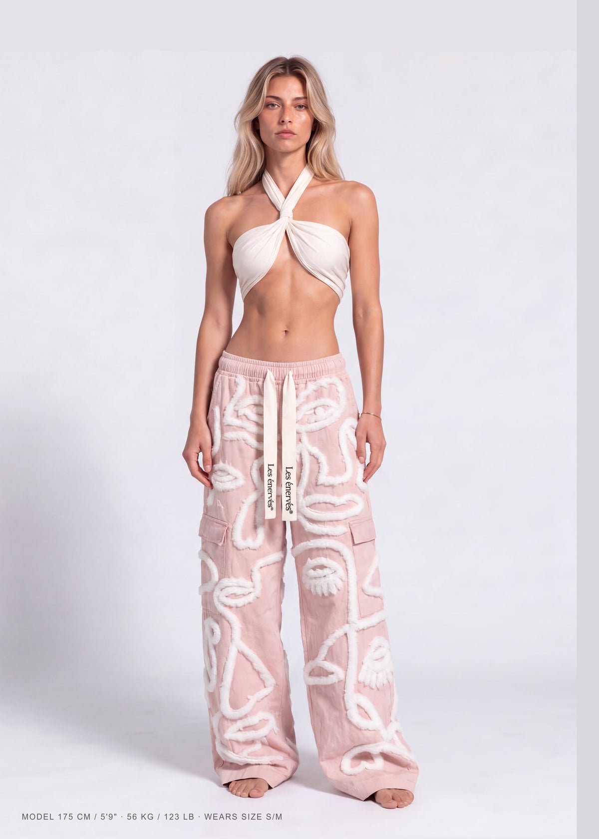 Siam Low Rise Fur Rose - Women - MAISON LES ÉNERVÉS