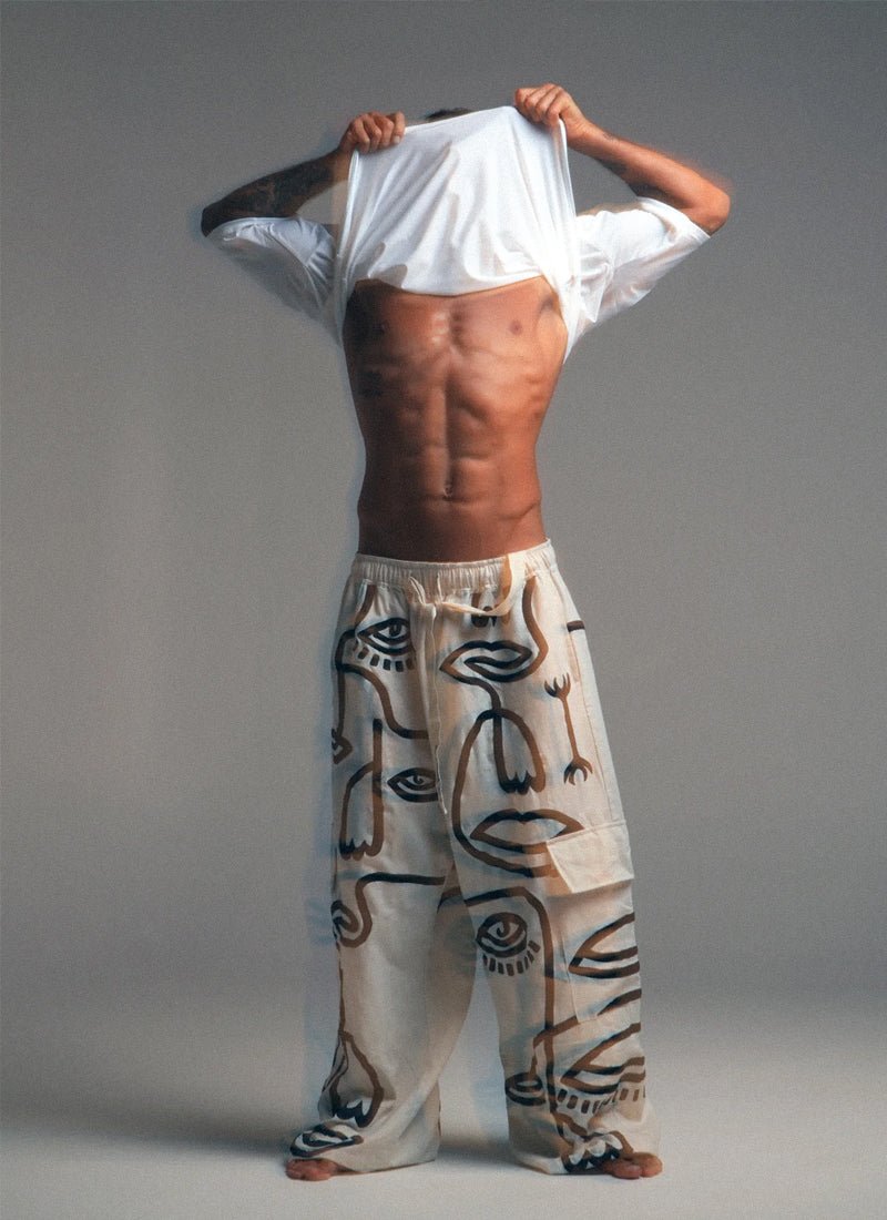 Siam Very Baggy Pants Men - Ink - .MAISON LES ÉNERVÉS | Prêt - à - porter | Official online store