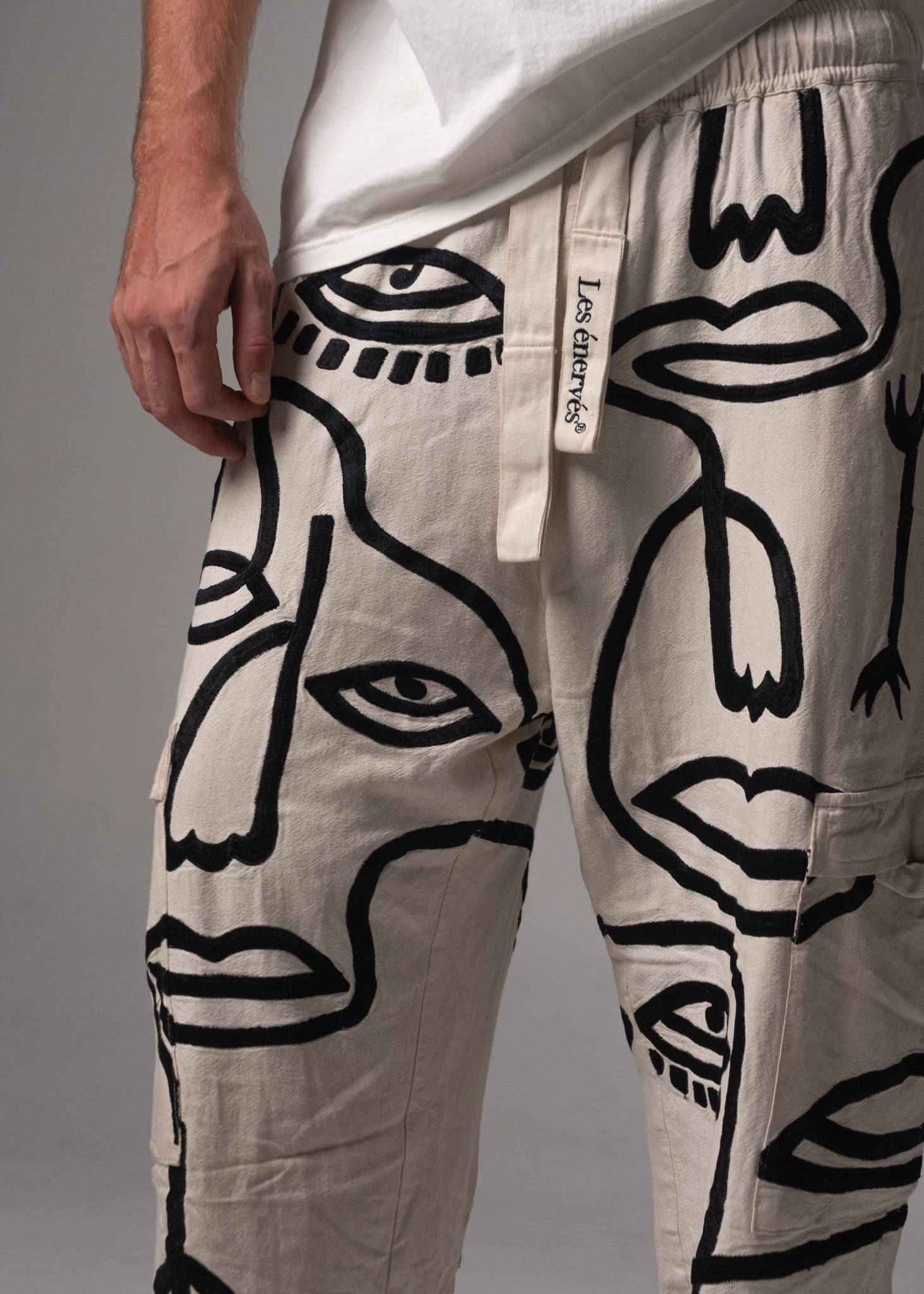 Siam Very Baggy Pants Men - Ink - .MAISON LES ÉNERVÉS | Prêt - à - porter | Official online store