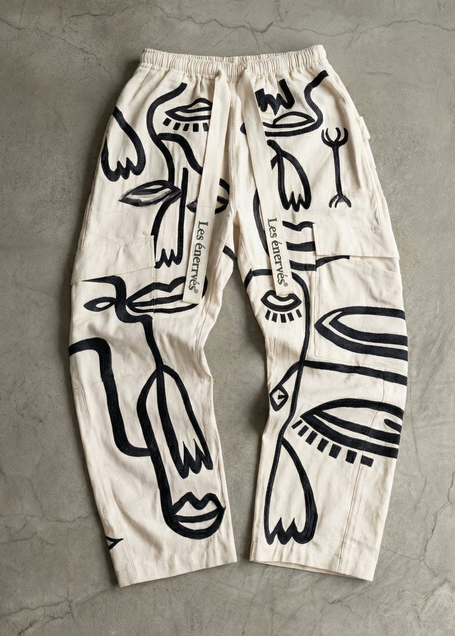 Siam Very Baggy Pants Men - Ink - .MAISON LES ÉNERVÉS | Prêt - à - porter | Official online store