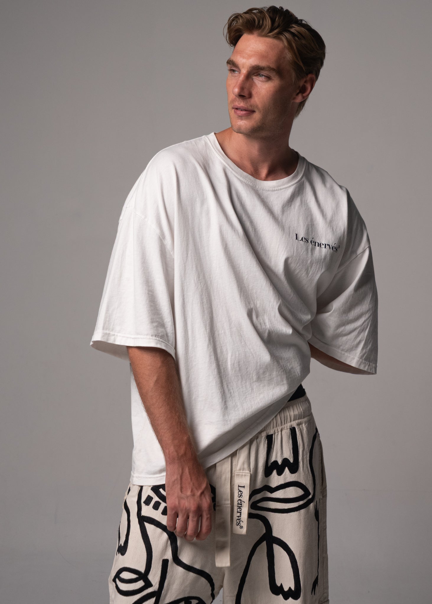 Siam Very Baggy Pants Men - Ink - .MAISON LES ÉNERVÉS | Prêt - à - porter | Official online store
