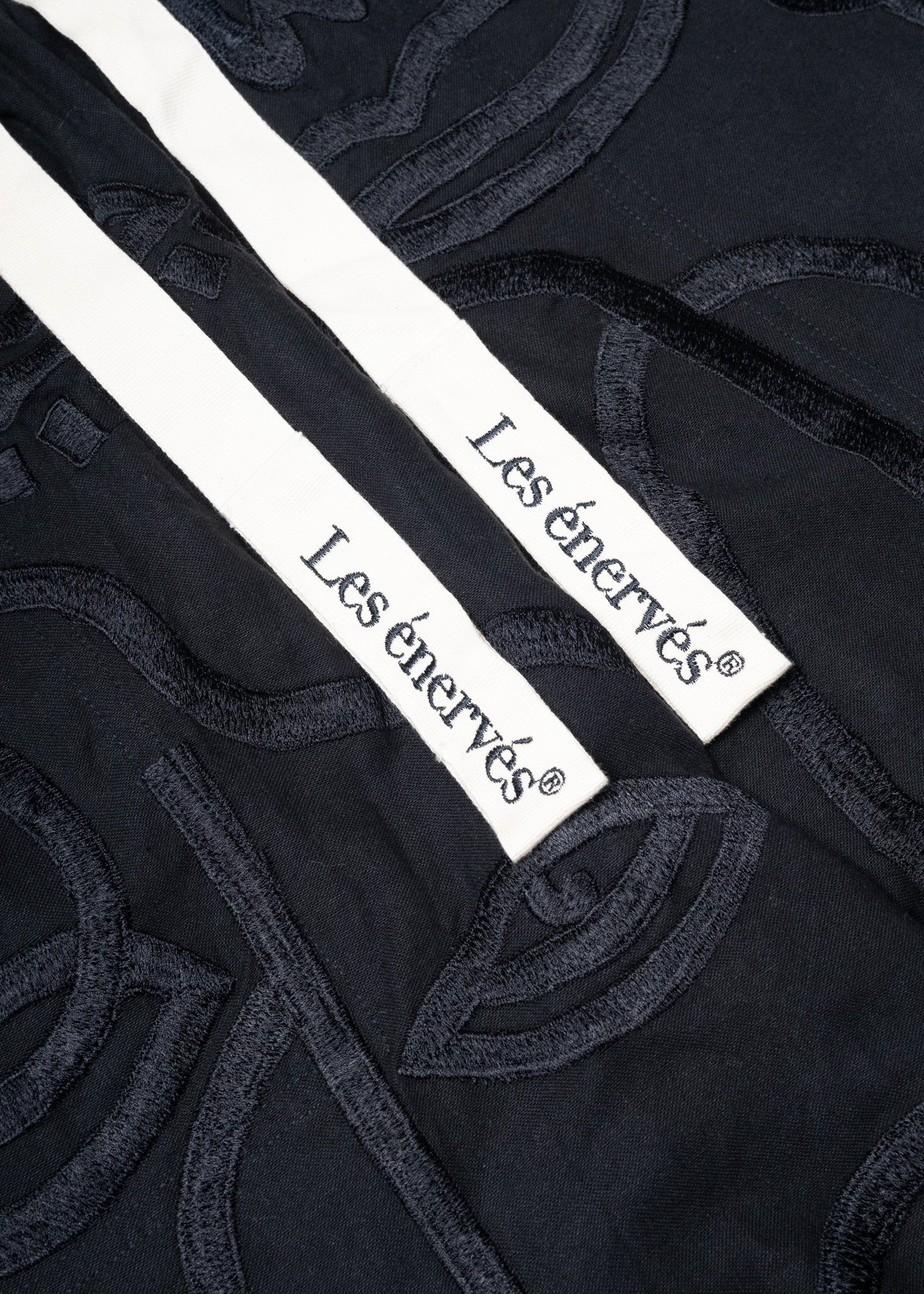 Siam Very Baggy Pants Unisex - Black - .MAISON LES ÉNERVÉS | Prêt - à - porter | Official online store