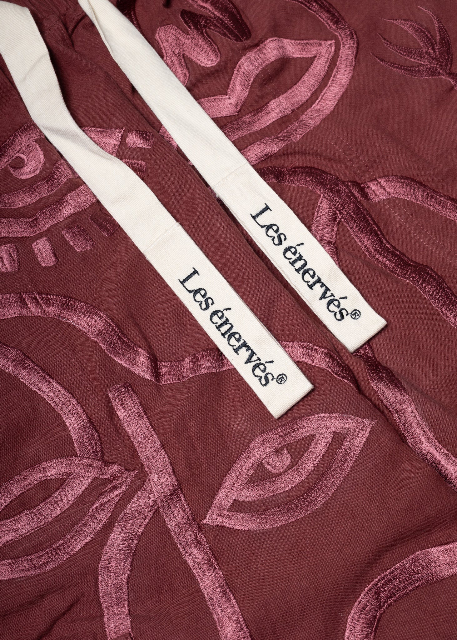 Siam Very Baggy Pants Unisex - Burgundy - .MAISON LES ÉNERVÉS | Prêt - à - porter | Official online store