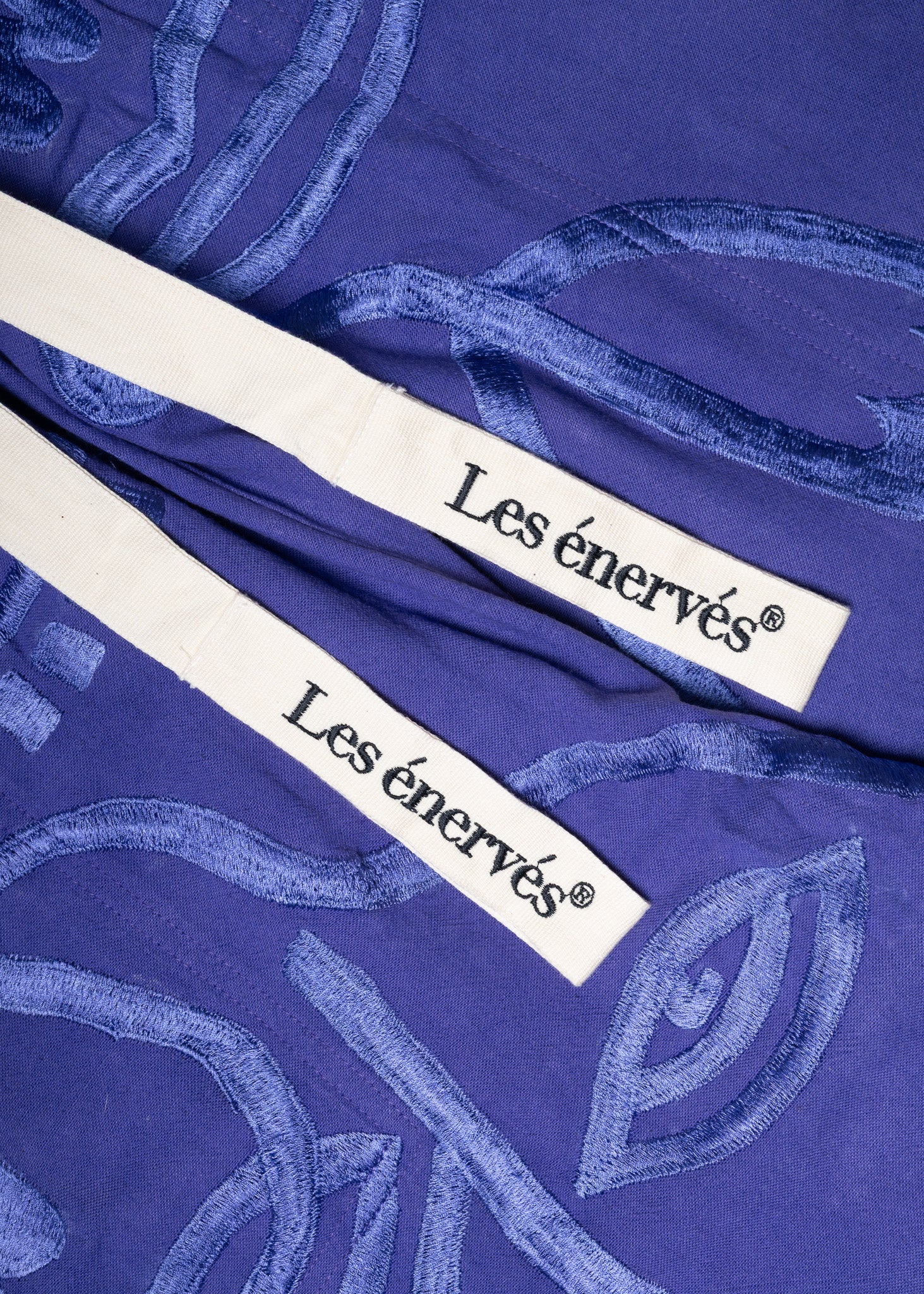 Siam Very Baggy Pants Unisex - Deep Purple - .MAISON LES ÉNERVÉS | Prêt - à - porter | Official online store