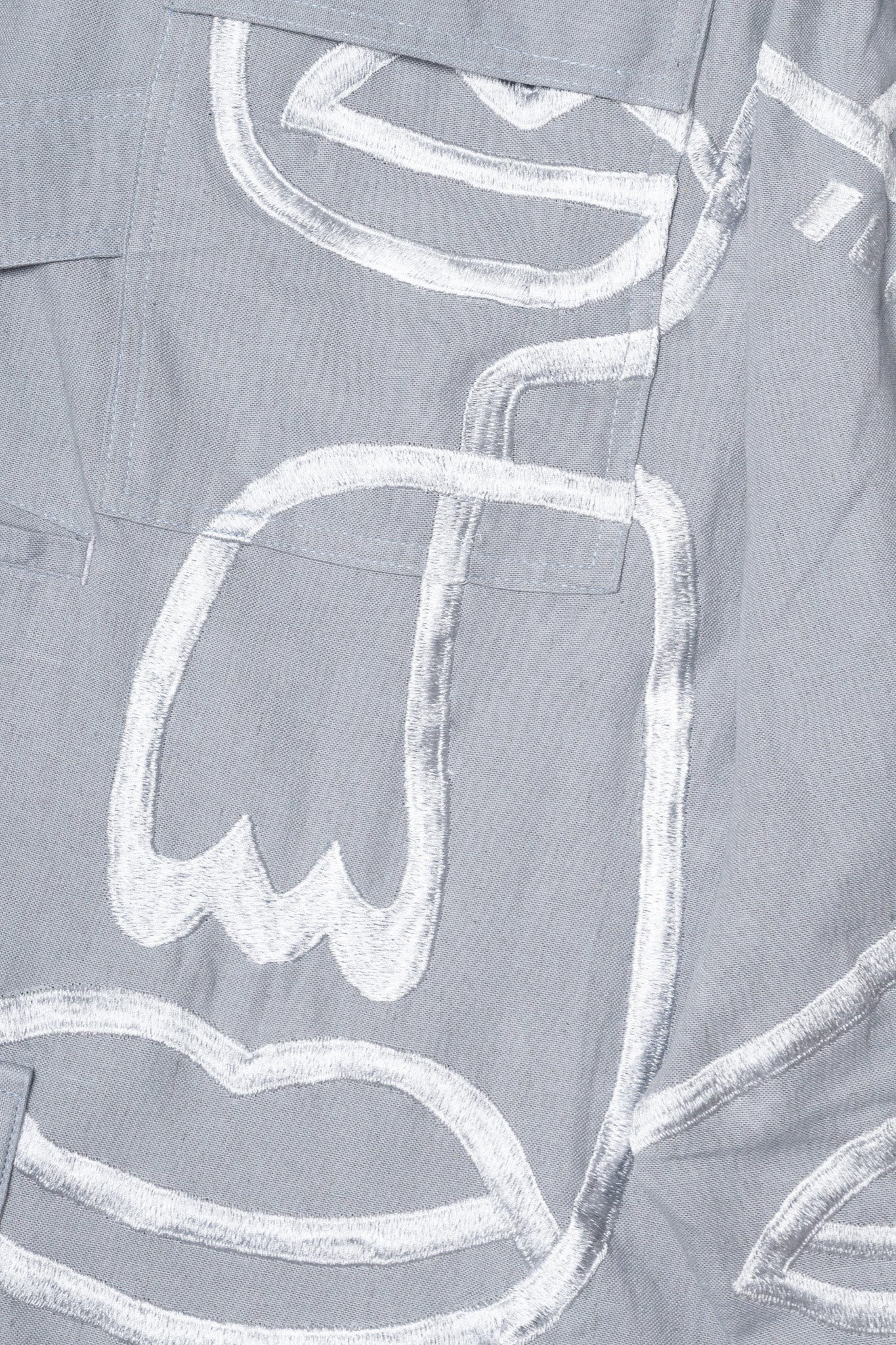 Siam Very Baggy Pants Unisex - Grey - .MAISON LES ÉNERVÉS | Prêt - à - porter | Official online store