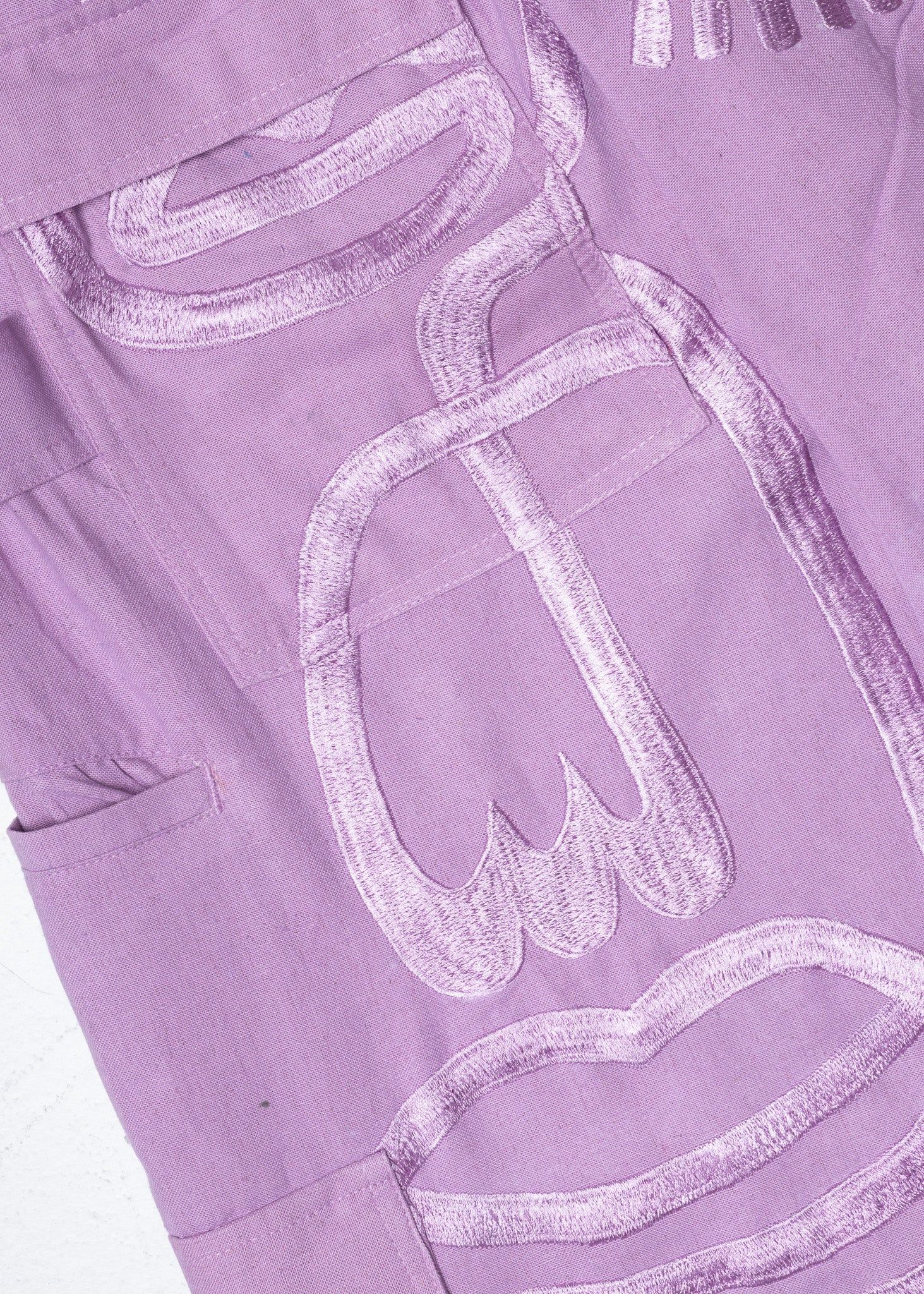 Siam Very Baggy Pants Unisex - Purple - .MAISON LES ÉNERVÉS | Prêt - à - porter | Official online store