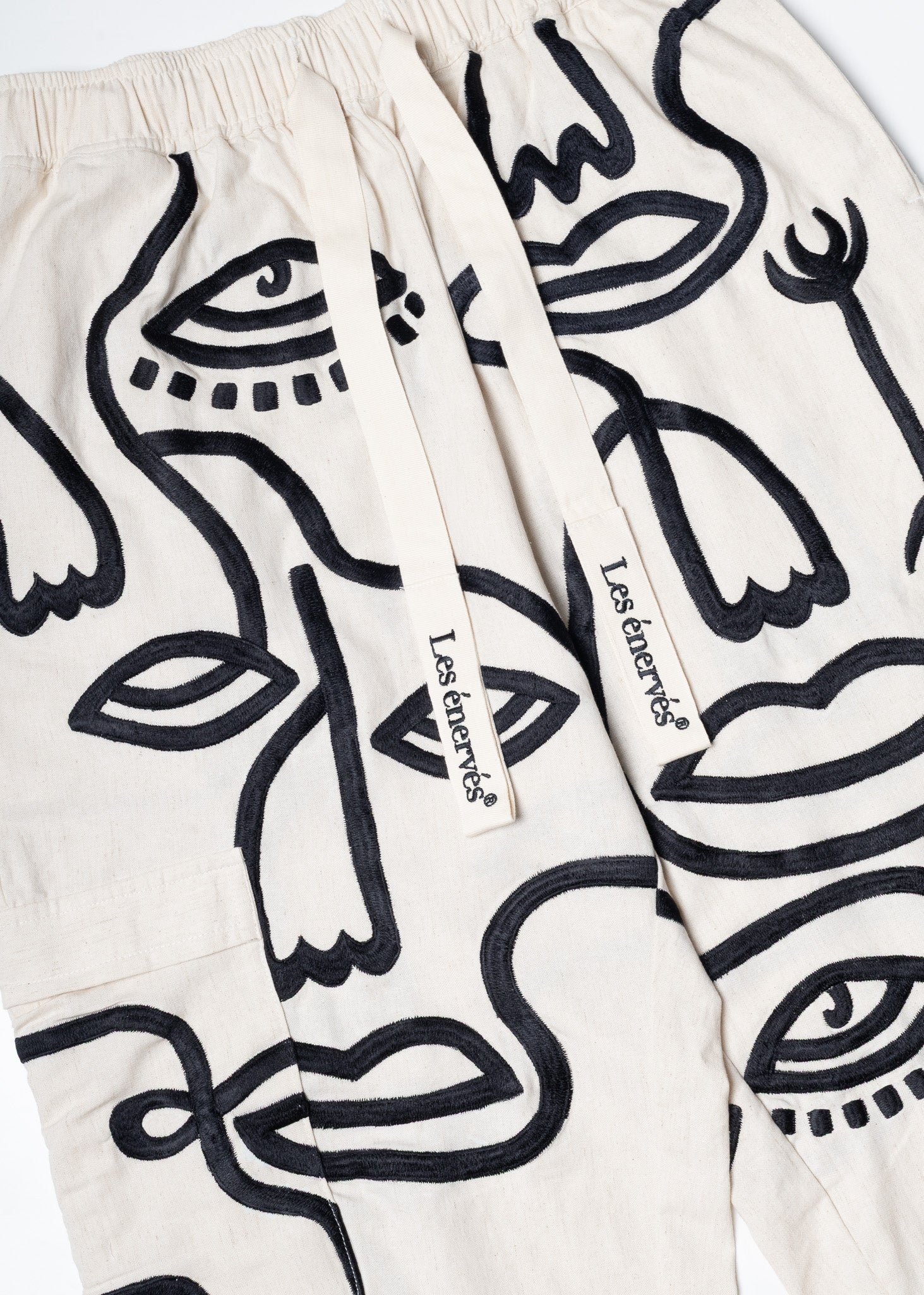 Siam Very Baggy Pants Women - Ink - .MAISON LES ÉNERVÉS | Prêt - à - porter | Official online store