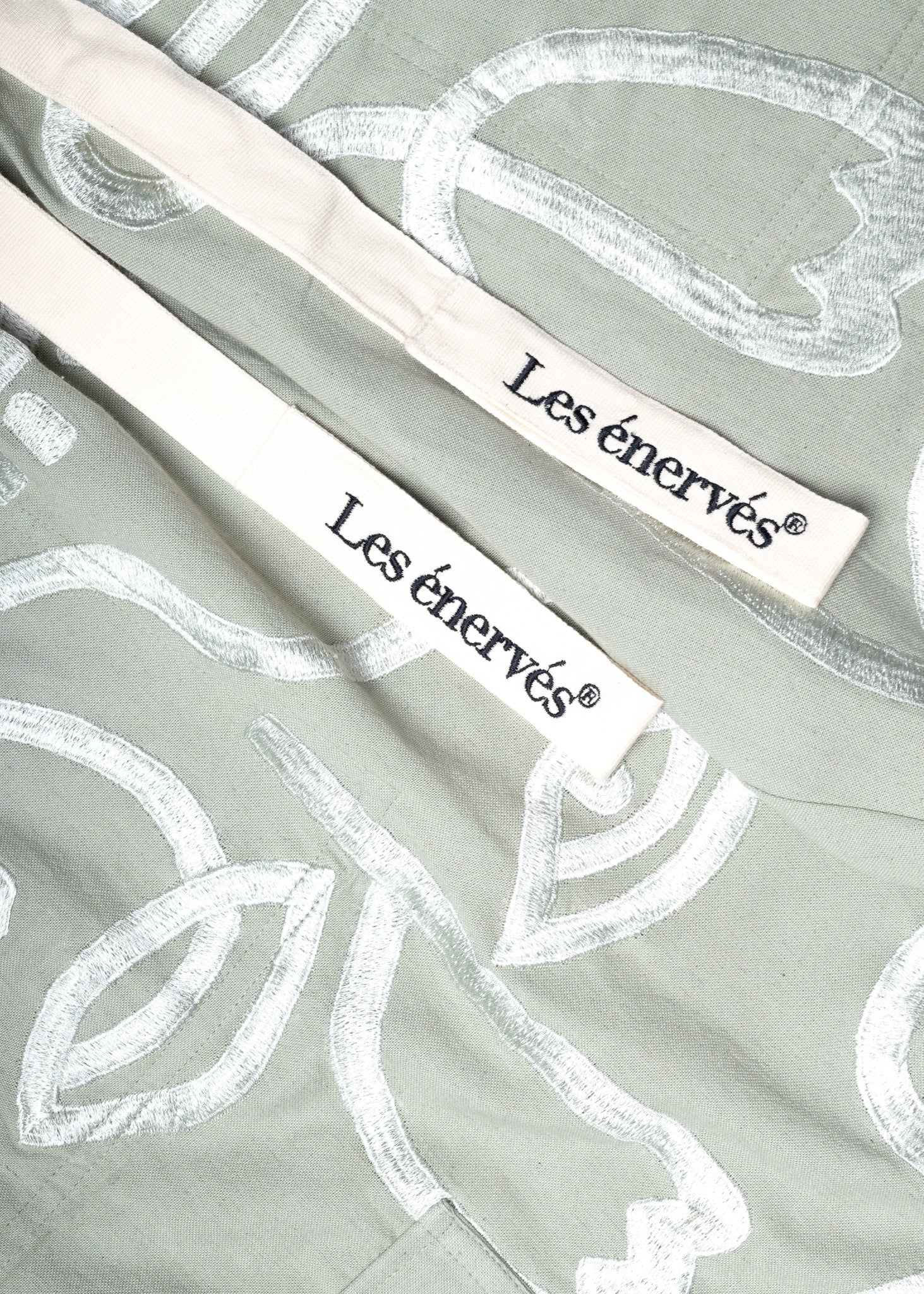 Siam Very Baggy Pants Women - Mint - .MAISON LES ÉNERVÉS | Prêt - à - porter | Official online store