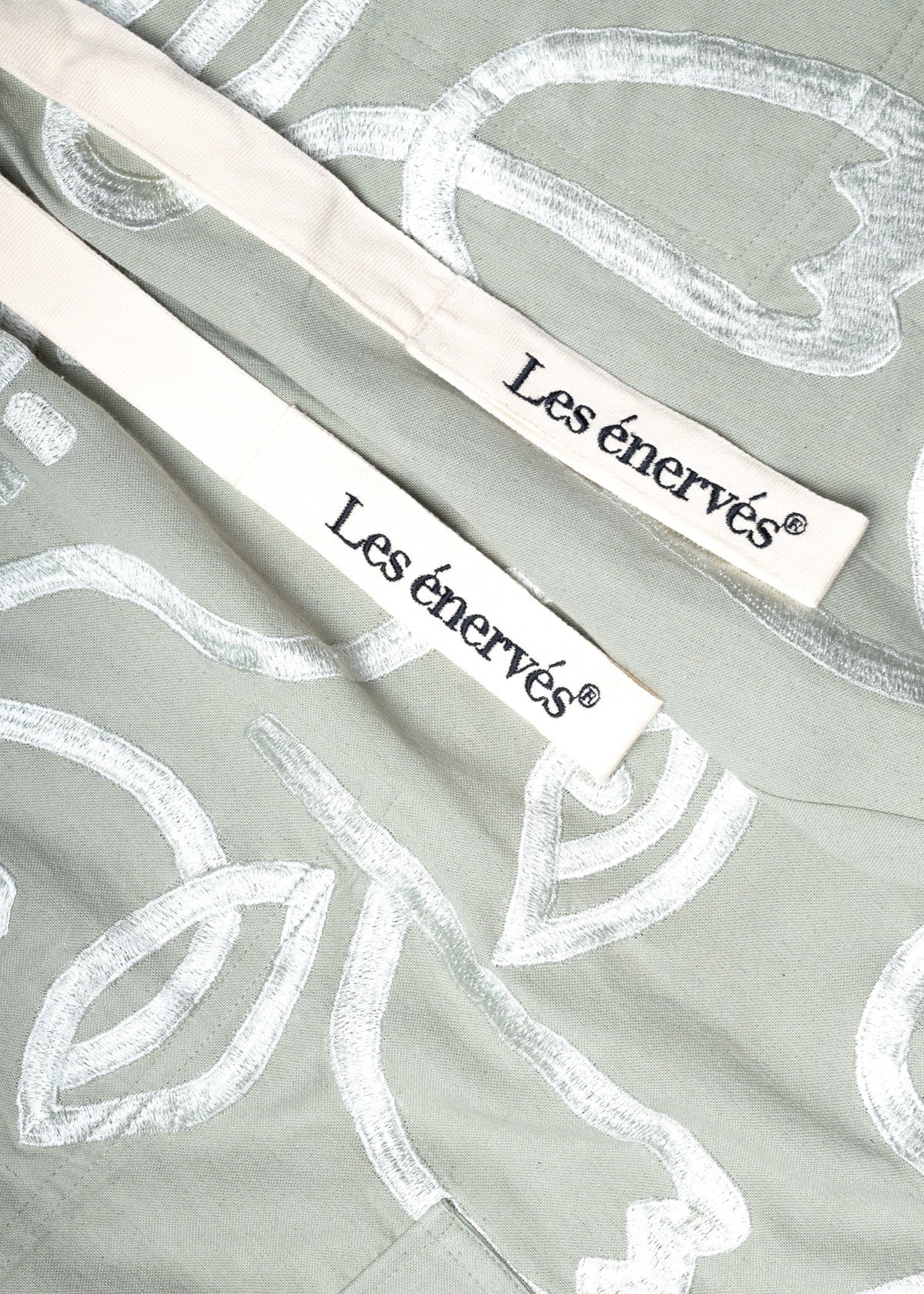 Siam Very Baggy Pants Women - Mint - .MAISON LES ÉNERVÉS | Prêt - à - porter | Official online store