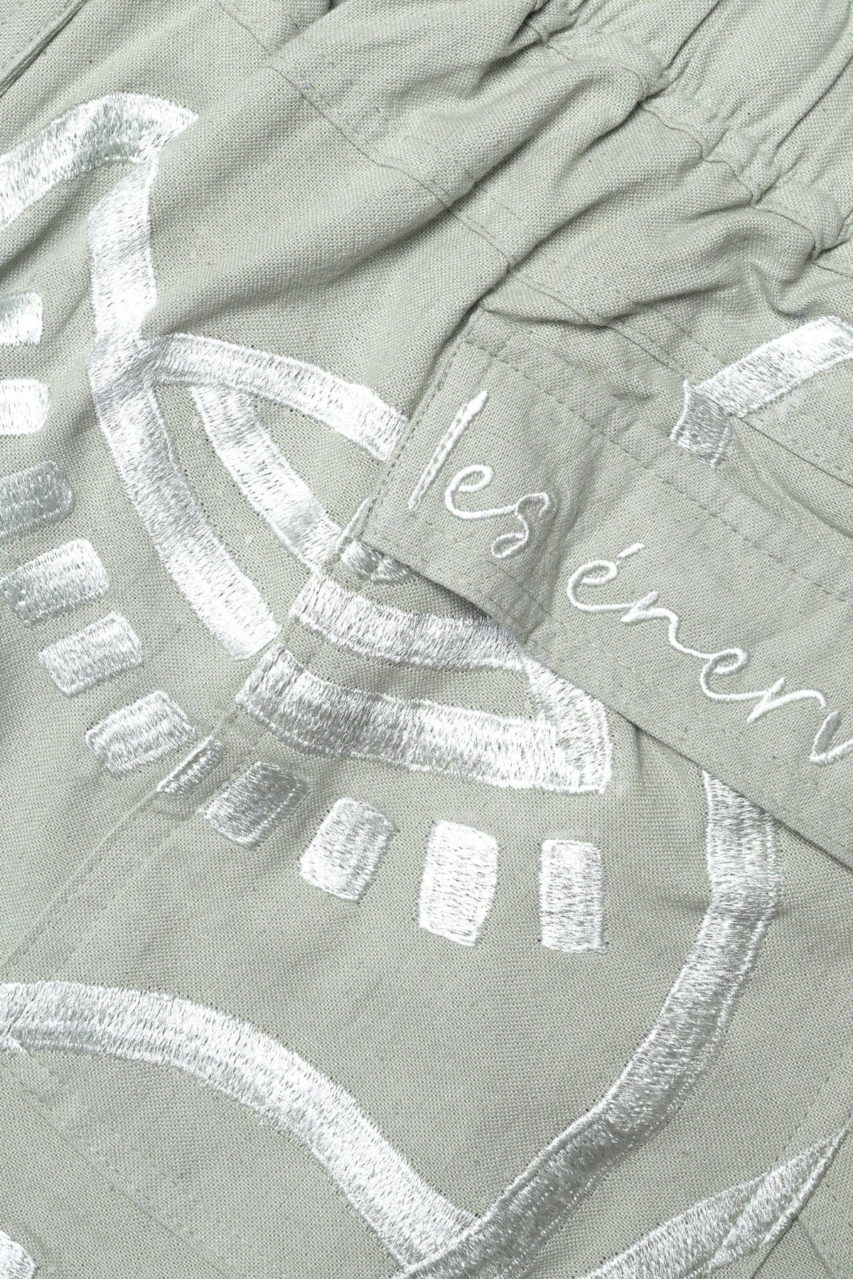 Siam Very Baggy Pants Women - Mint - .MAISON LES ÉNERVÉS | Prêt - à - porter | Official online store