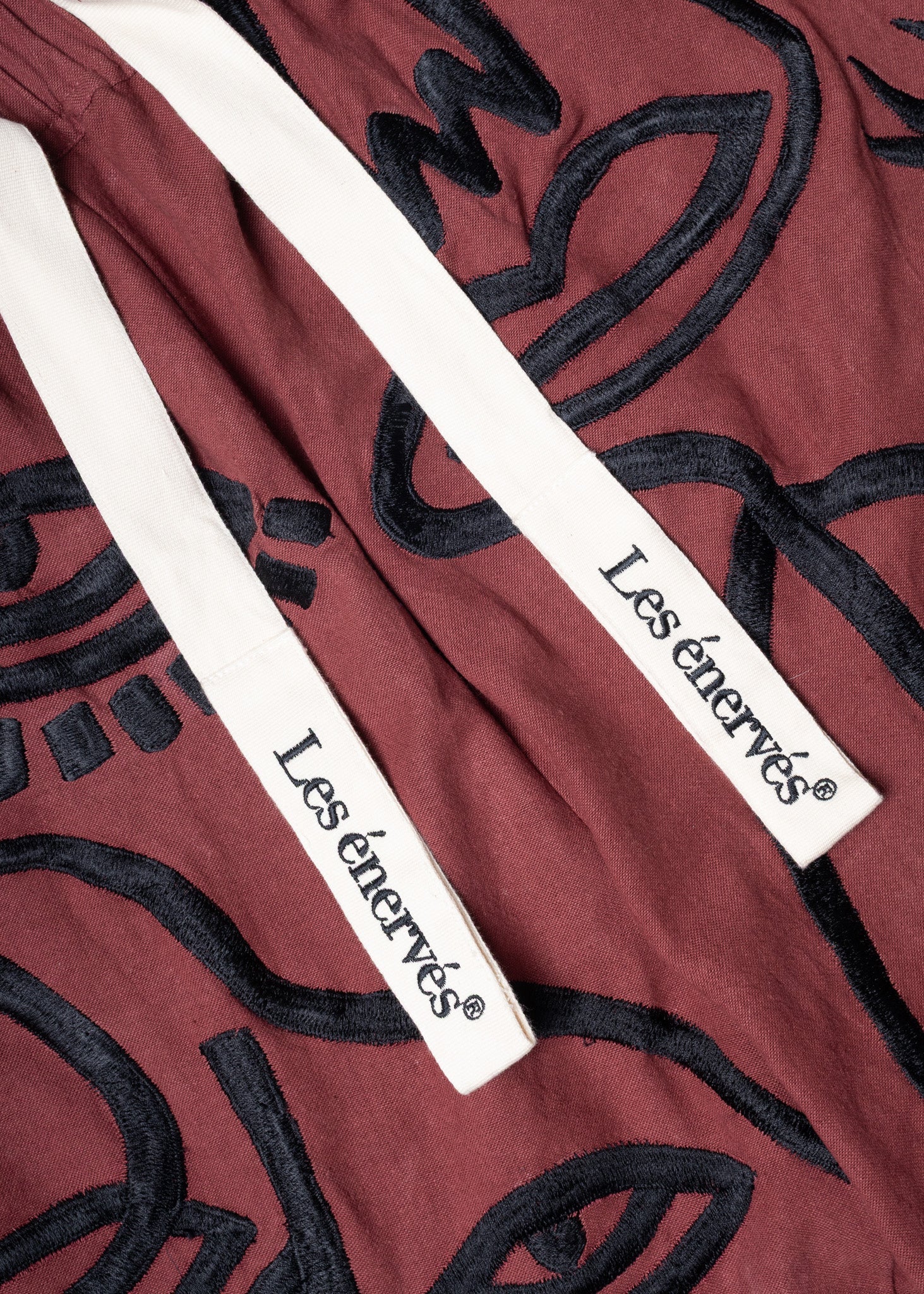 Siam Very Baggy Pants Women - Ruby - .MAISON LES ÉNERVÉS | Prêt - à - porter | Official online store