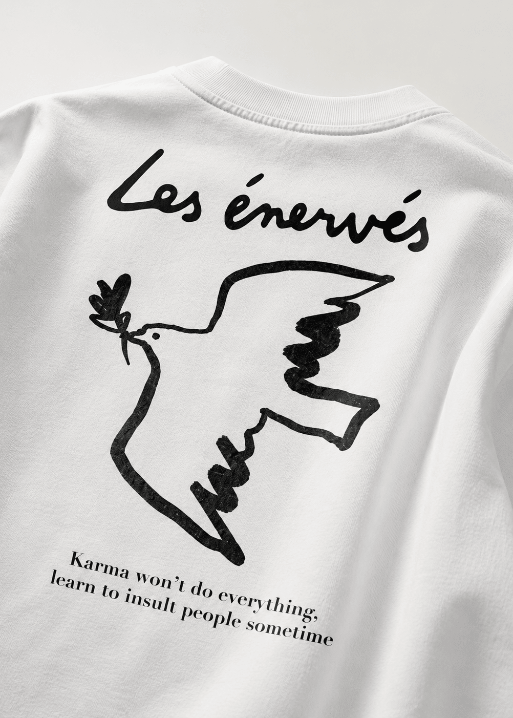 T Shirt Karma - .MAISON LES ÉNERVÉS | Prêt - à - porter | Official online store