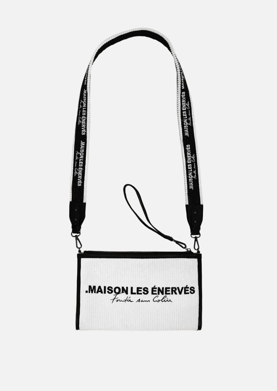 Milano Clutch - Blanc - .MAISON LES ÉNERVÉS | Prêt-à-porter | Official online store