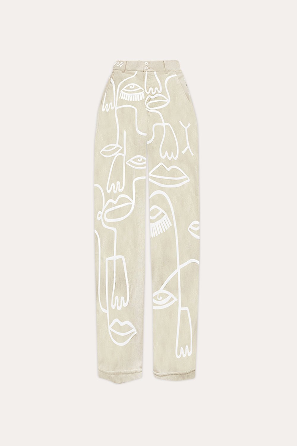 Pants Siam - Ivory - .MAISON LES ÉNERVÉS | Prêt-à-porter | Official online store