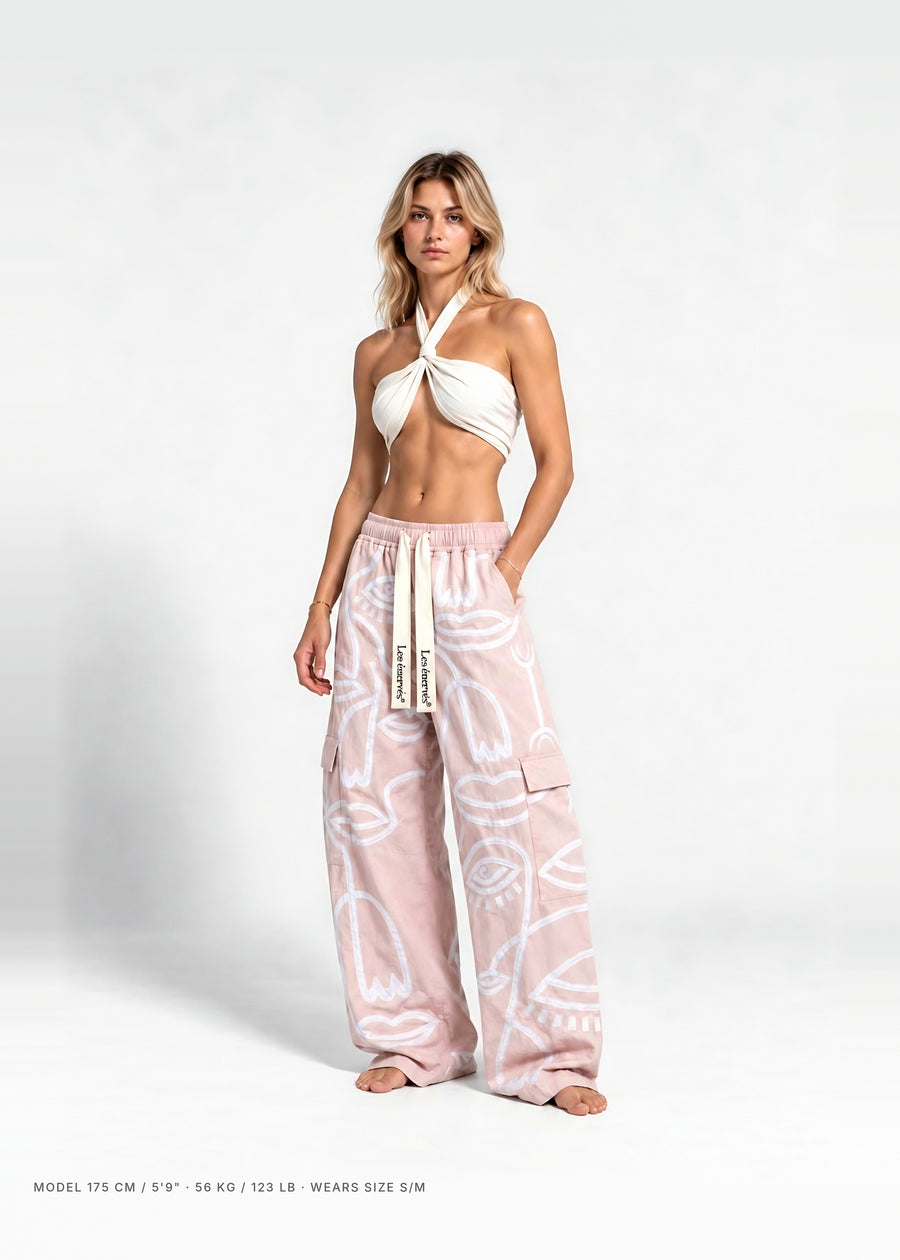 Siam Oversize Mid Rise Rose - Women