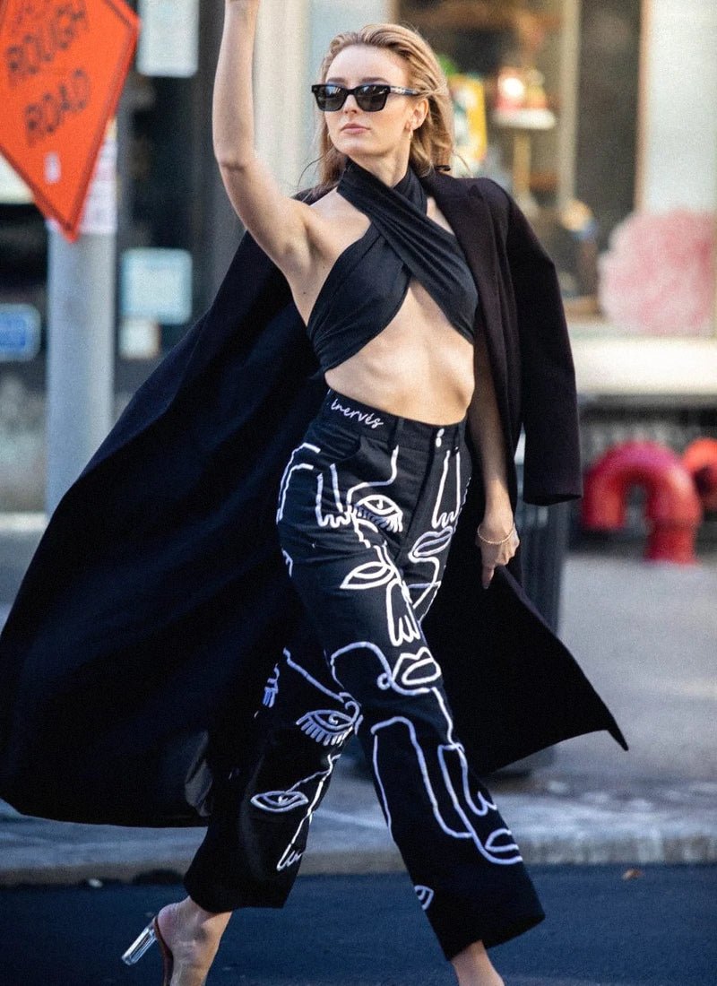 Crop Top Misool-Noir