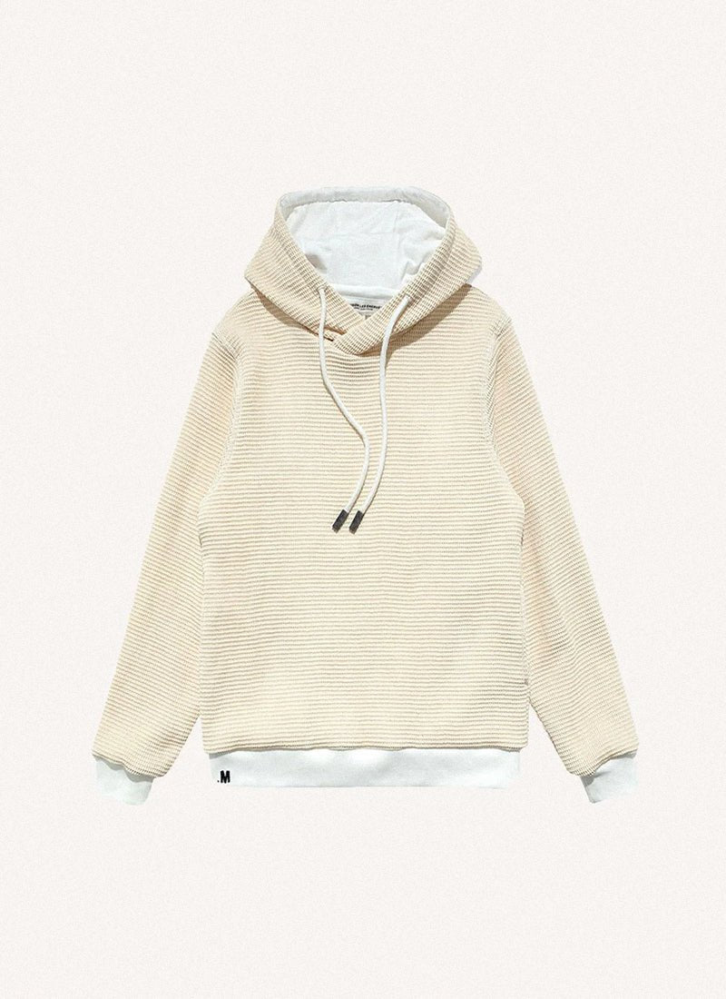 Hoodie Bowie - Ivoire Ocre - .MAISON LES ÉNERVÉS | Prêt - à - porter | Official online store