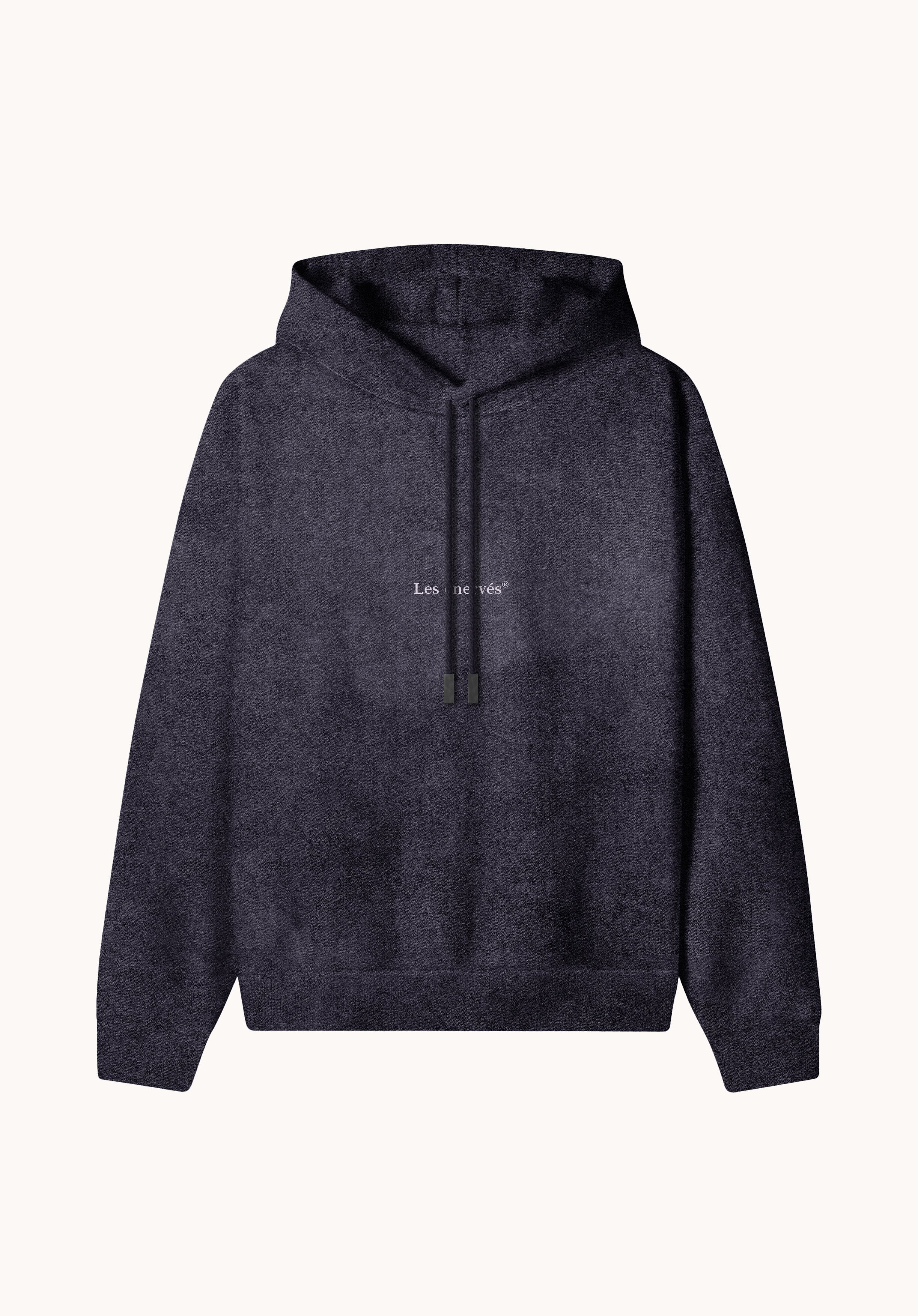 Hoodie Les Énervés Off Black - .MAISON LES ÉNERVÉS | Prêt - à - porter | Official online store