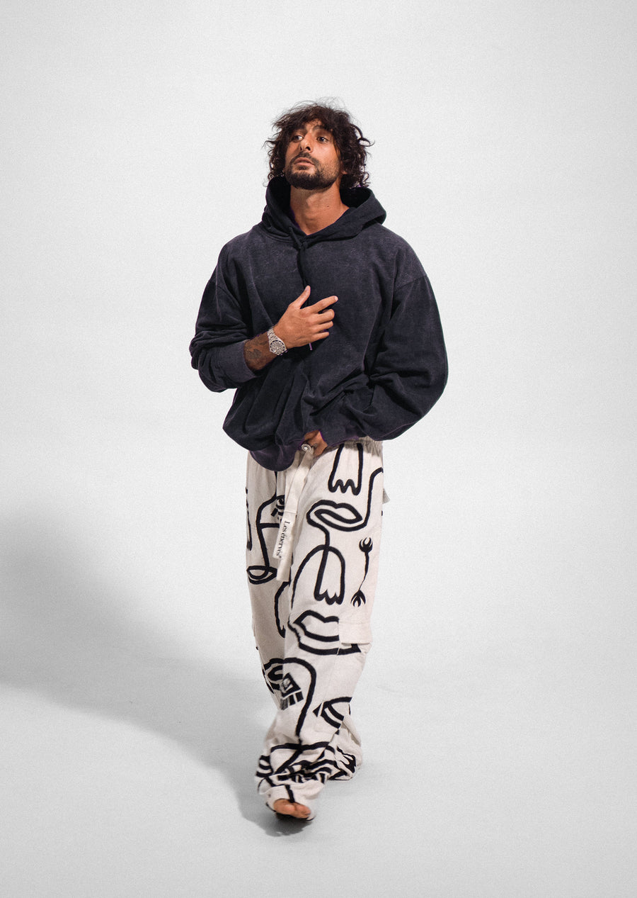 Hoodie Les Énervés Off Black