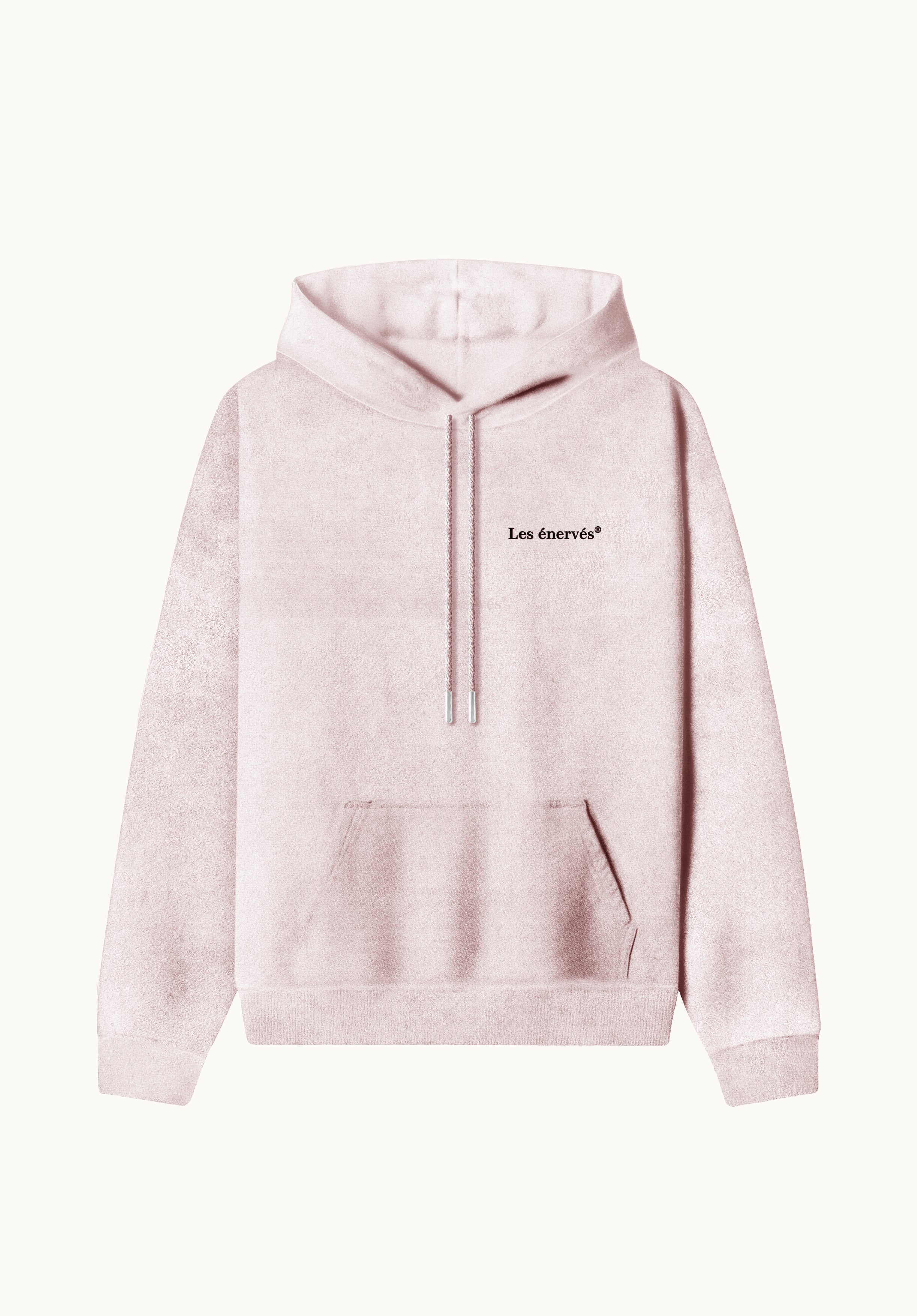 Hoodie Les Énervés Sage Pink - .MAISON LES ÉNERVÉS | Prêt - à - porter | Official online store