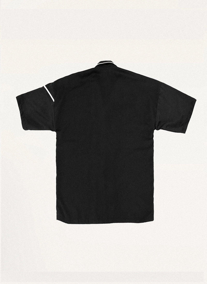 Richie Silk Shirt - Black - .MAISON LES ÉNERVÉS | Prêt - à - porter | Official online store