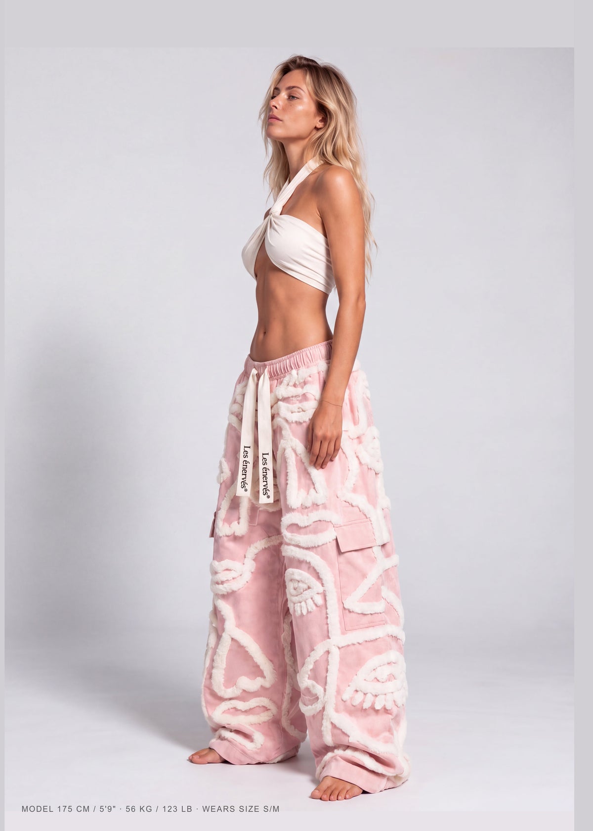 Siam Low Rise Fur Rose - Women - MAISON LES ÉNERVÉS