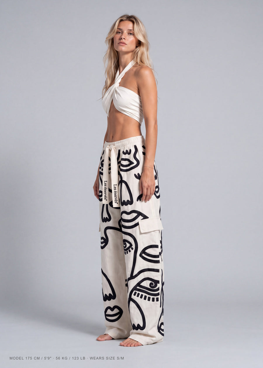 Siam Oversize Mid Rise Ink - Women