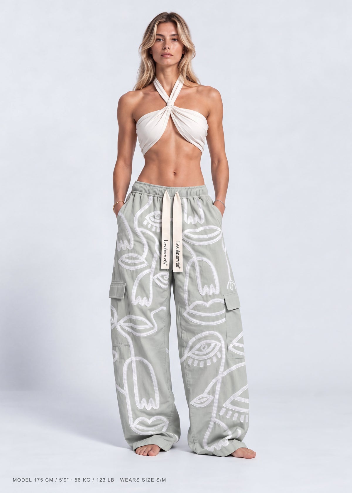 Siam Oversize Mid Rise Mint - Women - MAISON LES ÉNERVÉS