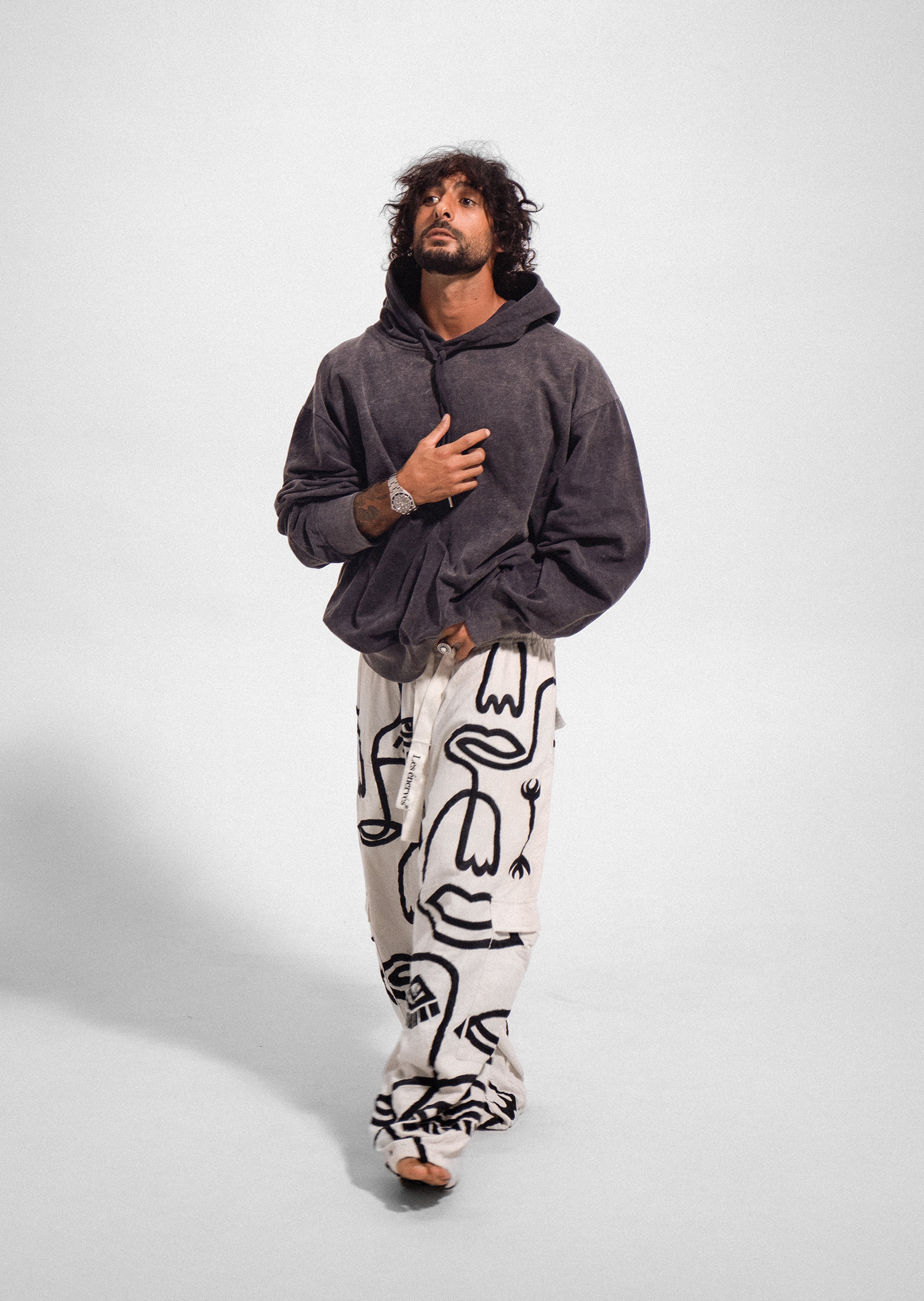 Siam Very Baggy Pants Men - Ink - .MAISON LES ÉNERVÉS | Prêt - à - porter | Official online store