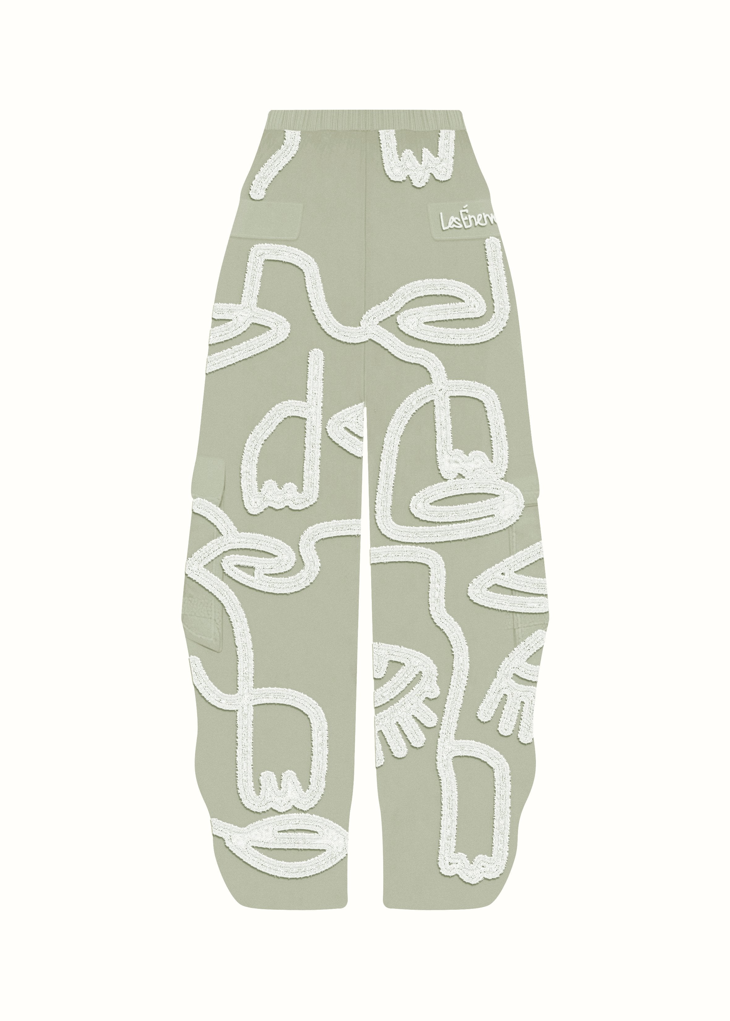 Siam Very Baggy Pants Men - Mint - .MAISON LES ÉNERVÉS | Prêt - à - porter | Official online store