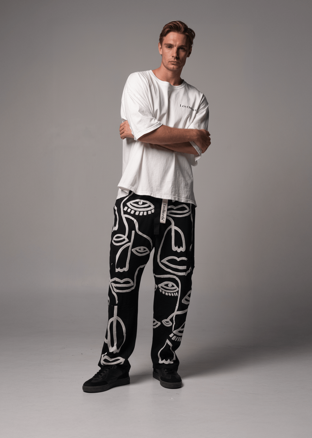 Siam Very Baggy Pants Men - Noir - .MAISON LES ÉNERVÉS | Prêt - à - porter | Official online store