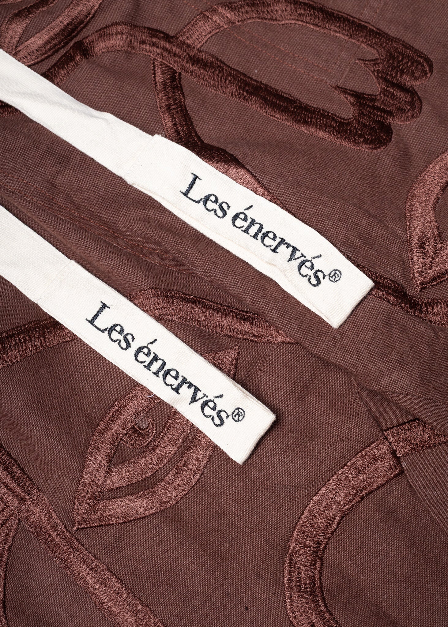 Siam Very Baggy Pants Unisex - Brown - .MAISON LES ÉNERVÉS | Prêt - à - porter | Official online store