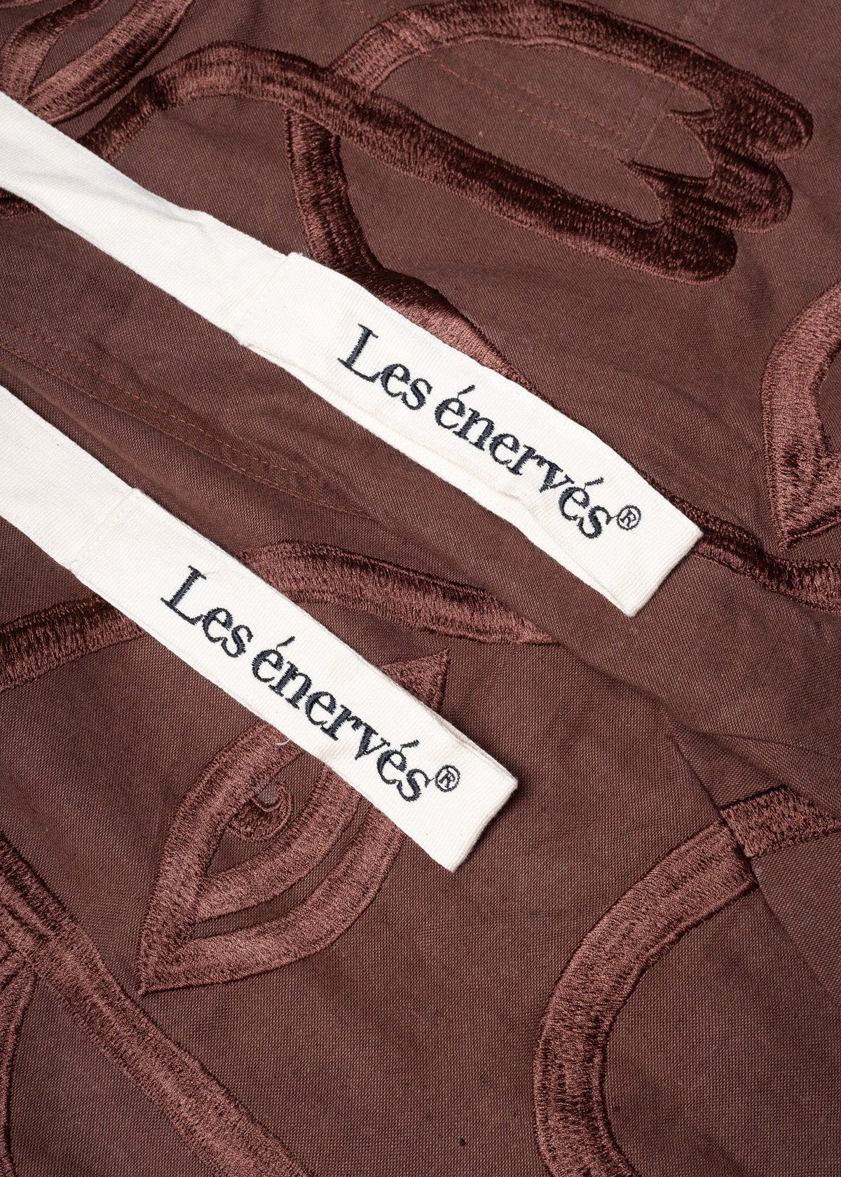 Siam Very Baggy Pants Unisex - Brown - .MAISON LES ÉNERVÉS | Prêt - à - porter | Official online store