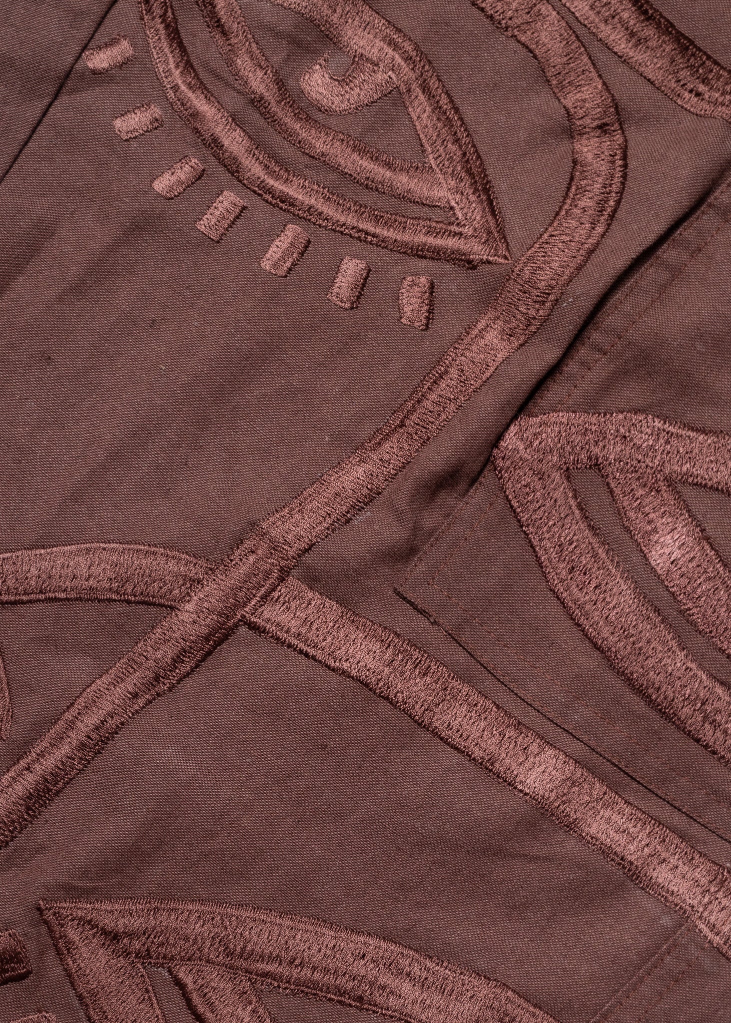 Siam Very Baggy Pants Unisex - Brown - .MAISON LES ÉNERVÉS | Prêt - à - porter | Official online store