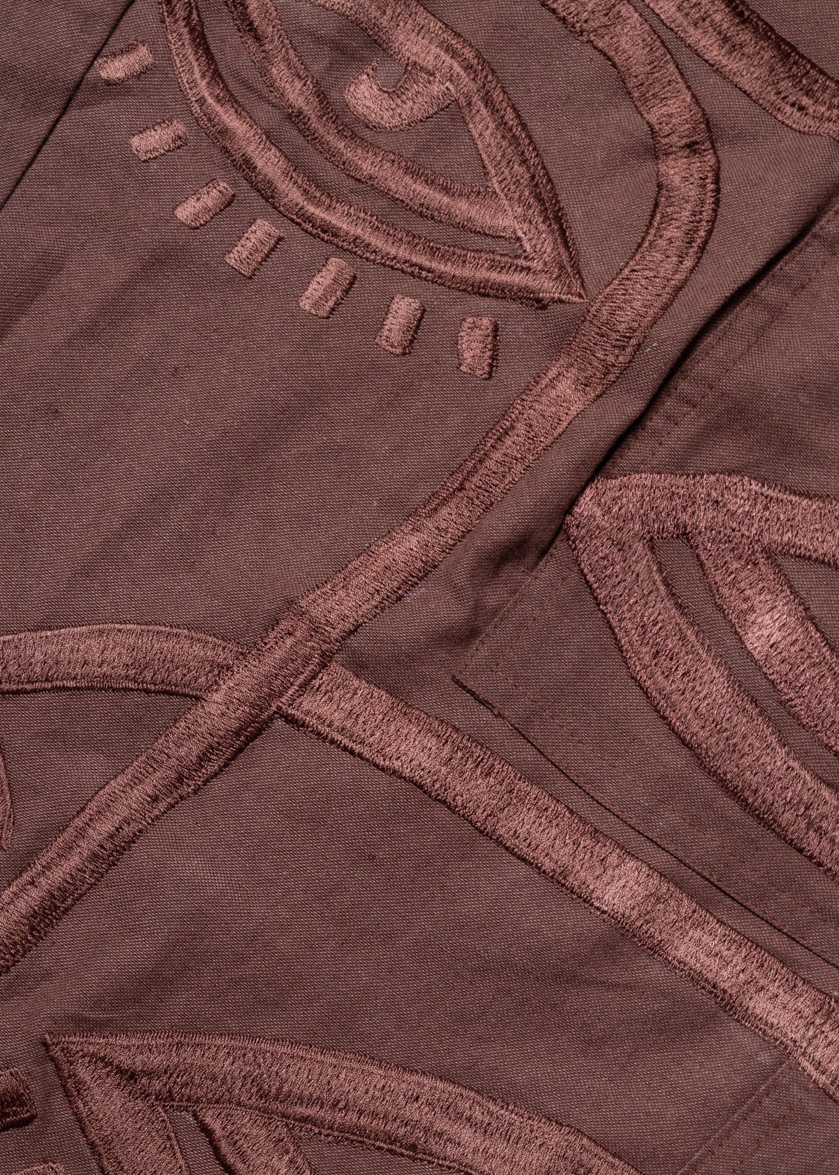 Siam Very Baggy Pants Unisex - Brown - .MAISON LES ÉNERVÉS | Prêt - à - porter | Official online store