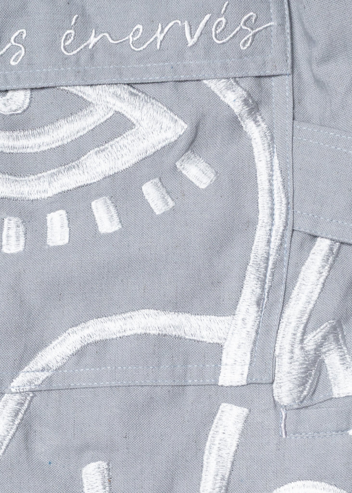 Siam Very Baggy Pants Unisex - Grey - .MAISON LES ÉNERVÉS | Prêt - à - porter | Official online store