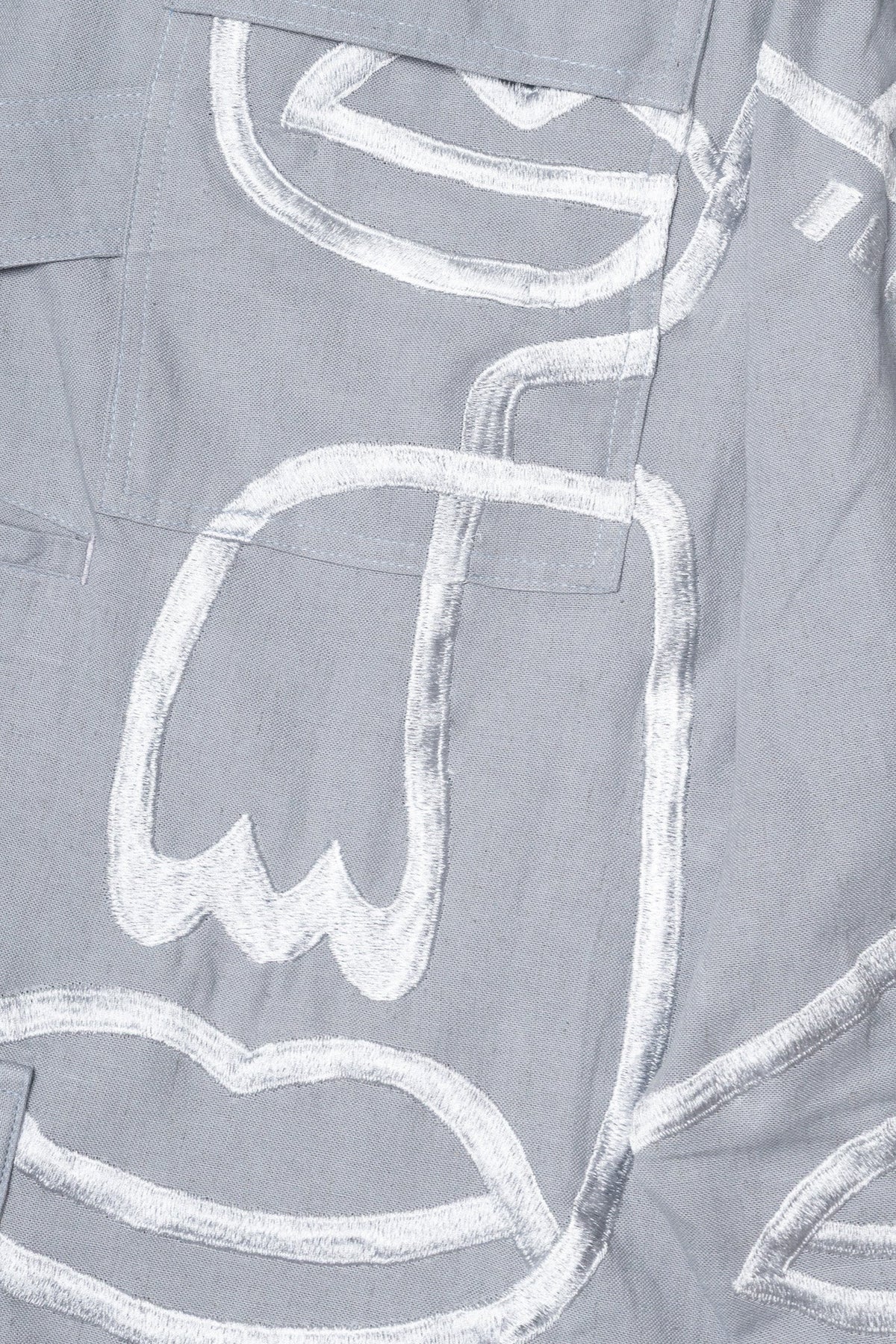 Siam Very Baggy Pants Unisex - Grey - .MAISON LES ÉNERVÉS | Prêt - à - porter | Official online store