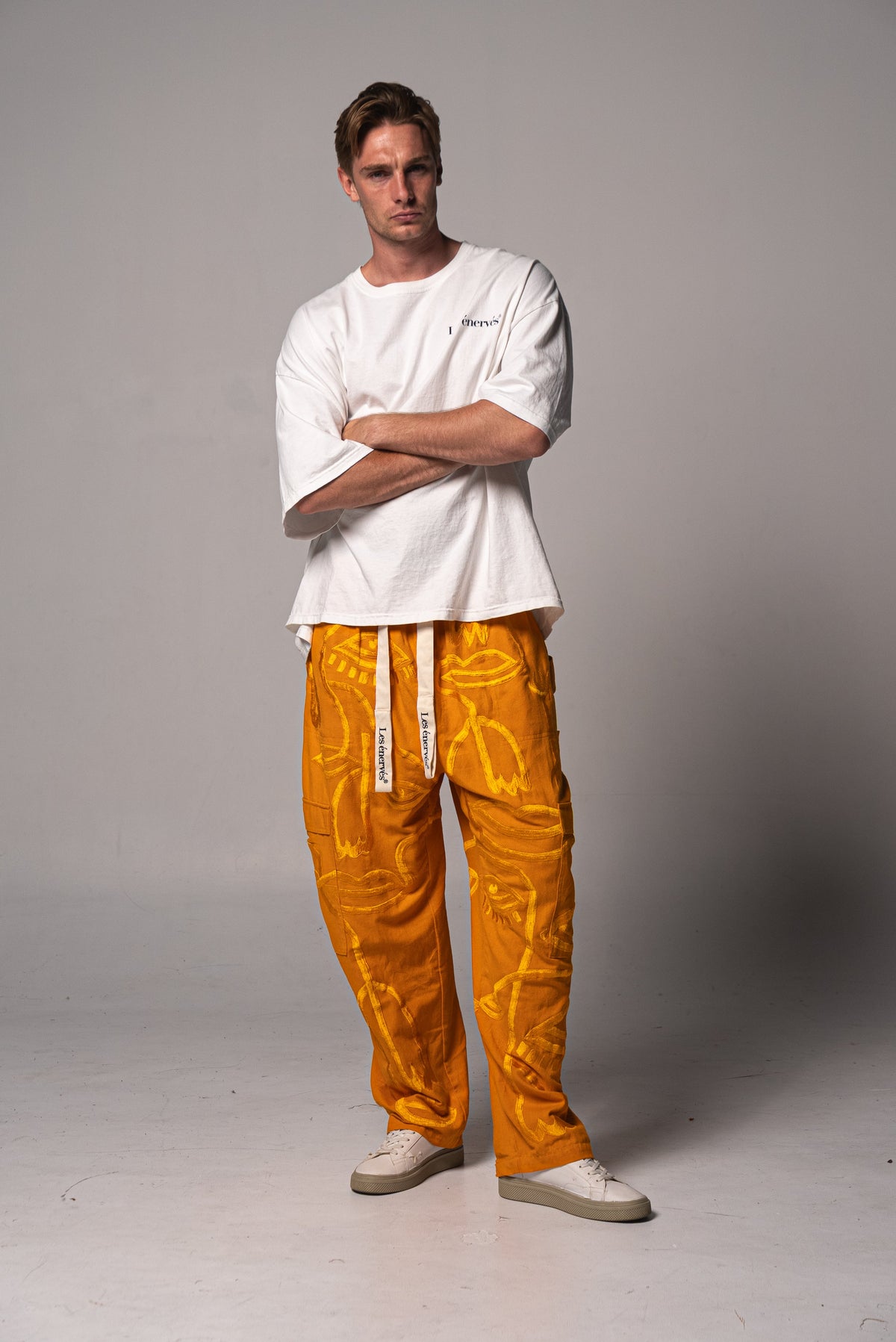 Siam Very Baggy Pants Unisex - Magma - .MAISON LES ÉNERVÉS | Prêt - à - porter | Official online store