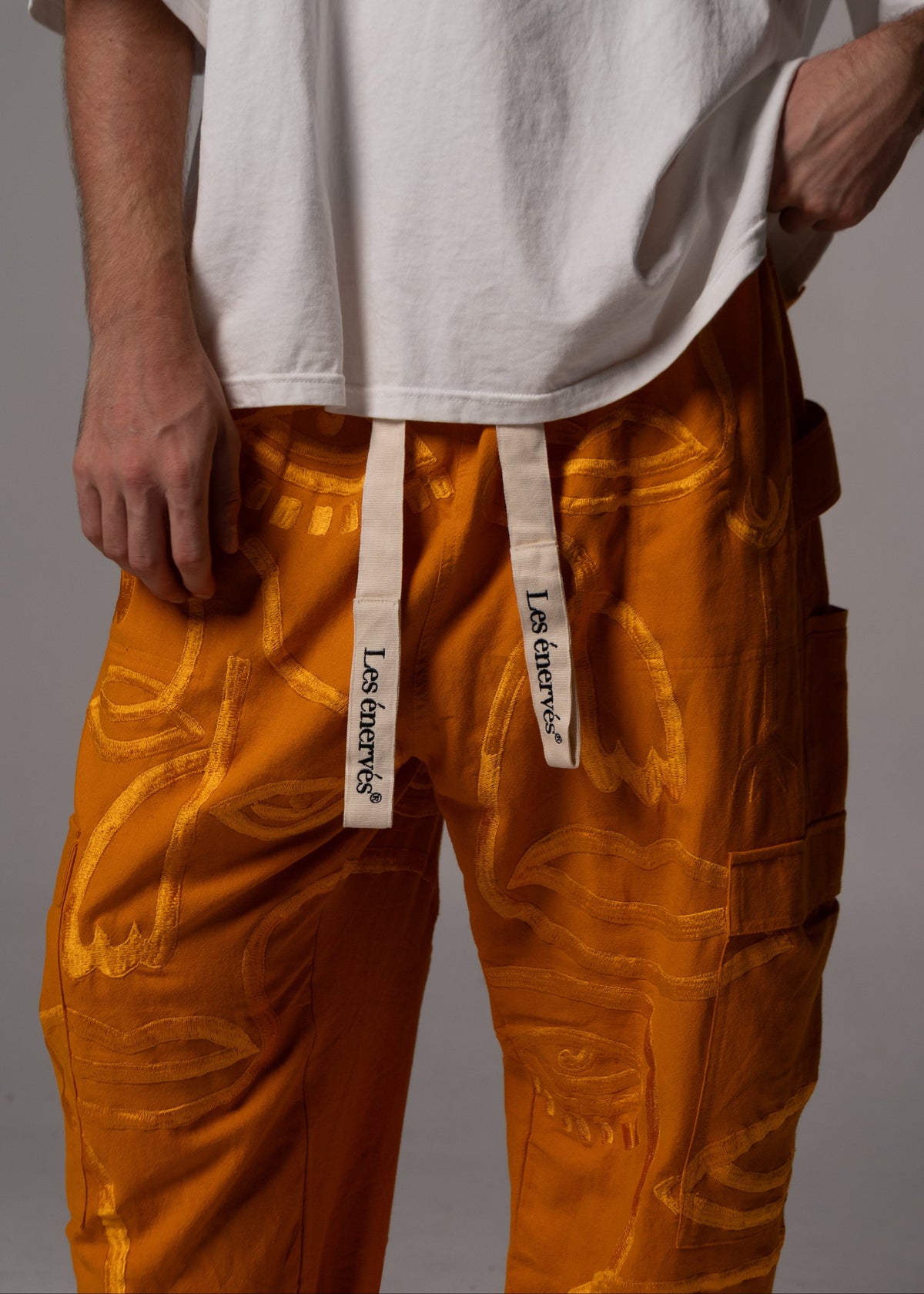Siam Very Baggy Pants Unisex - Magma - .MAISON LES ÉNERVÉS | Prêt - à - porter | Official online store