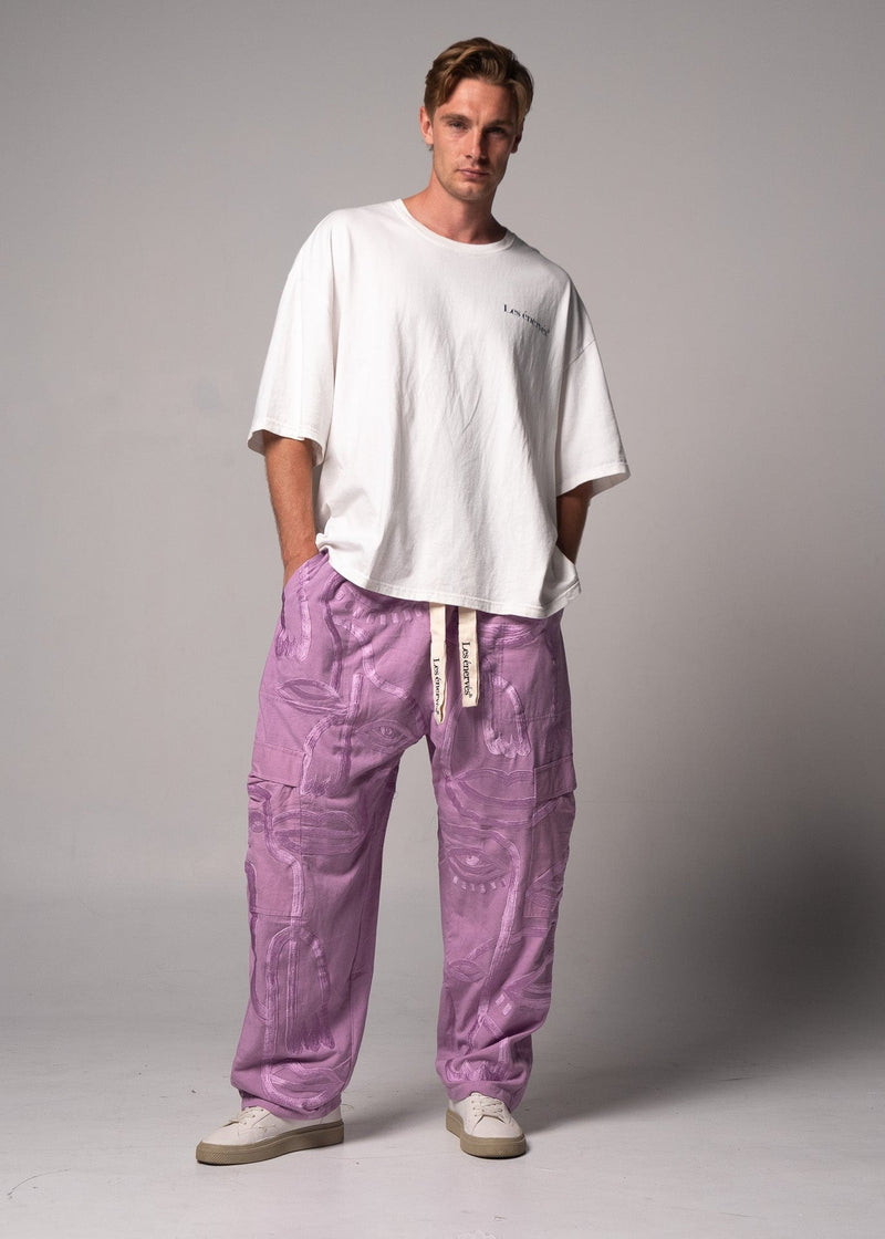 Siam Very Baggy Pants Unisex - Purple - .MAISON LES ÉNERVÉS | Prêt - à - porter | Official online store