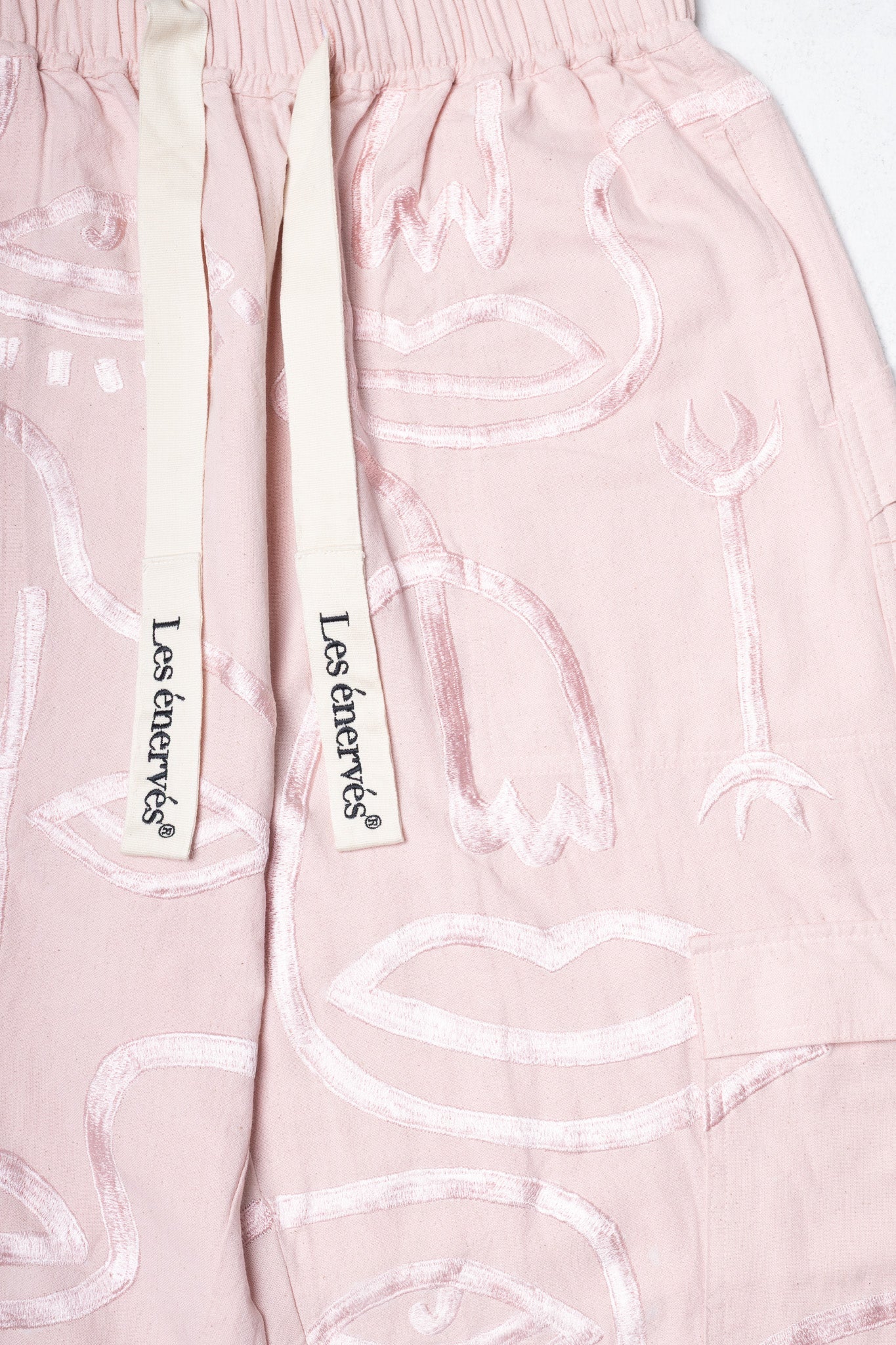 Siam Very Baggy Pants Unisex - Rose - .MAISON LES ÉNERVÉS | Prêt - à - porter | Official online store