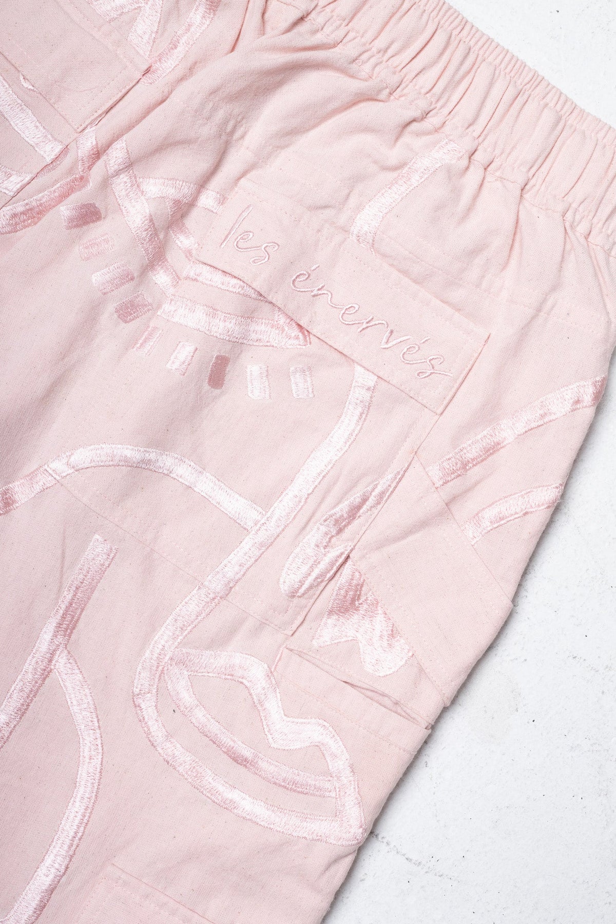 Siam Very Baggy Pants Unisex - Rose - .MAISON LES ÉNERVÉS | Prêt - à - porter | Official online store