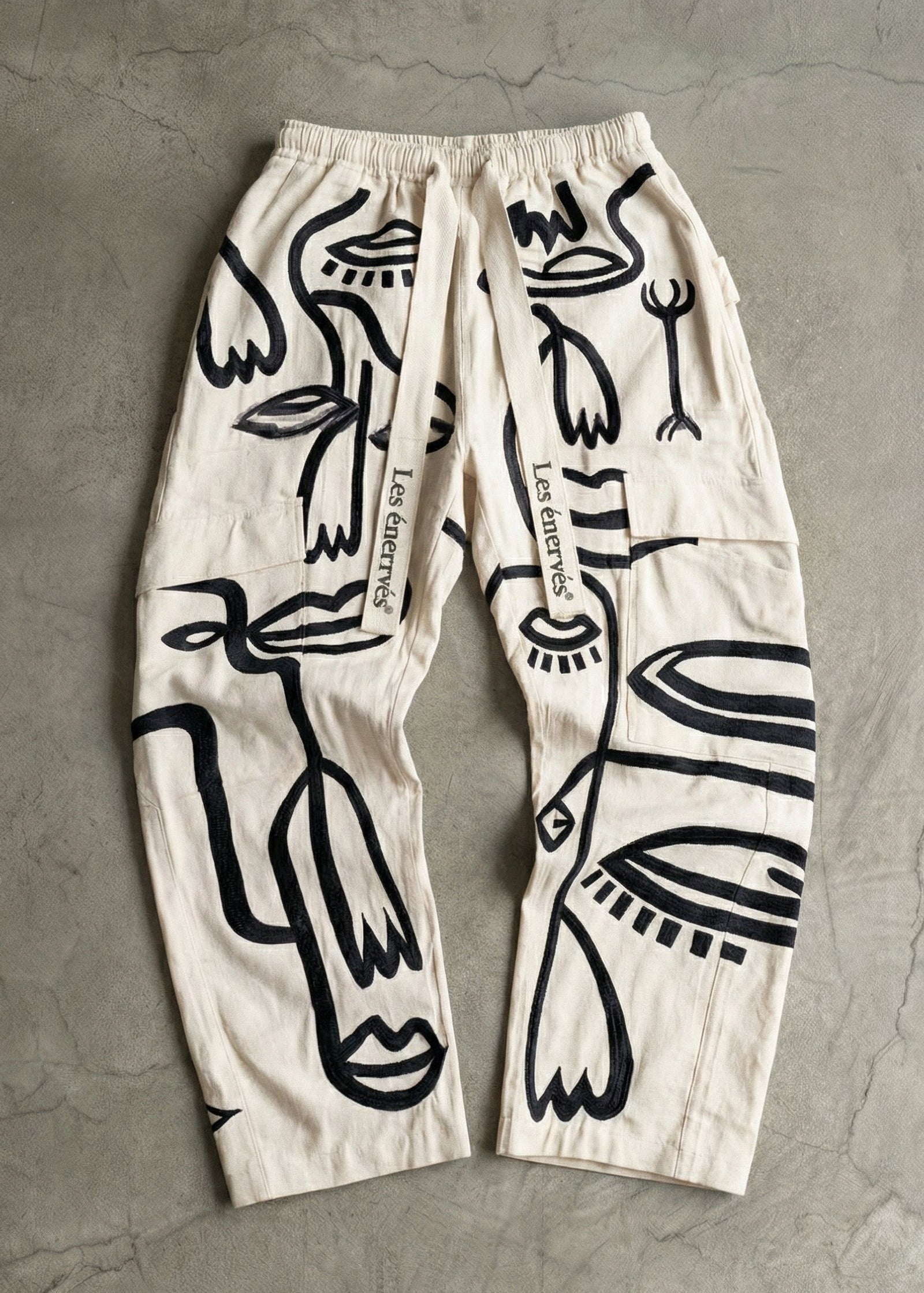 Siam Very Baggy Pants Women - Ink - .MAISON LES ÉNERVÉS | Prêt - à - porter | Official online store