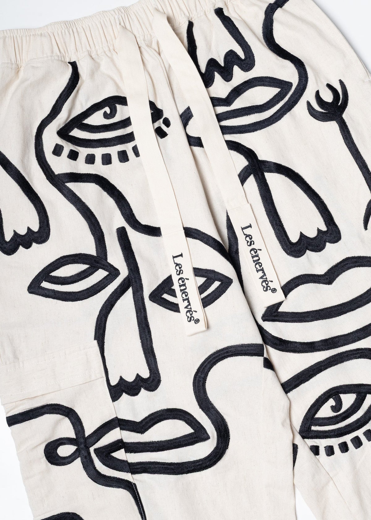 Siam Very Baggy Pants Women - Ink - .MAISON LES ÉNERVÉS | Prêt - à - porter | Official online store