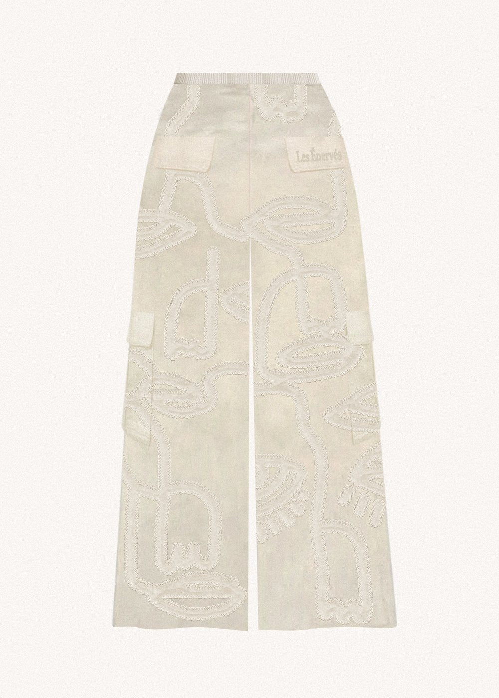 Siam Very Baggy Pants Women - Ivory - .MAISON LES ÉNERVÉS | Prêt - à - porter | Official online store