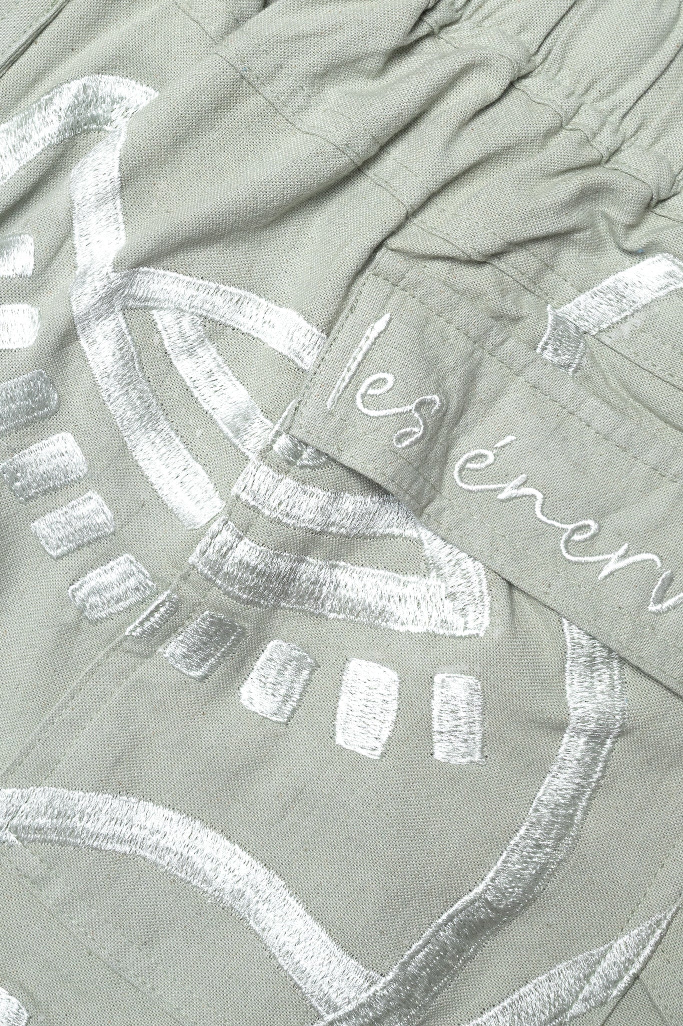 Siam Very Baggy Pants Women - Mint - .MAISON LES ÉNERVÉS | Prêt - à - porter | Official online store