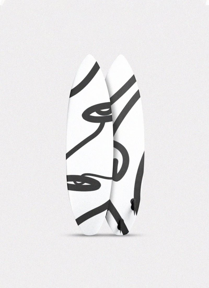 Surf Board Énervés - Ivory